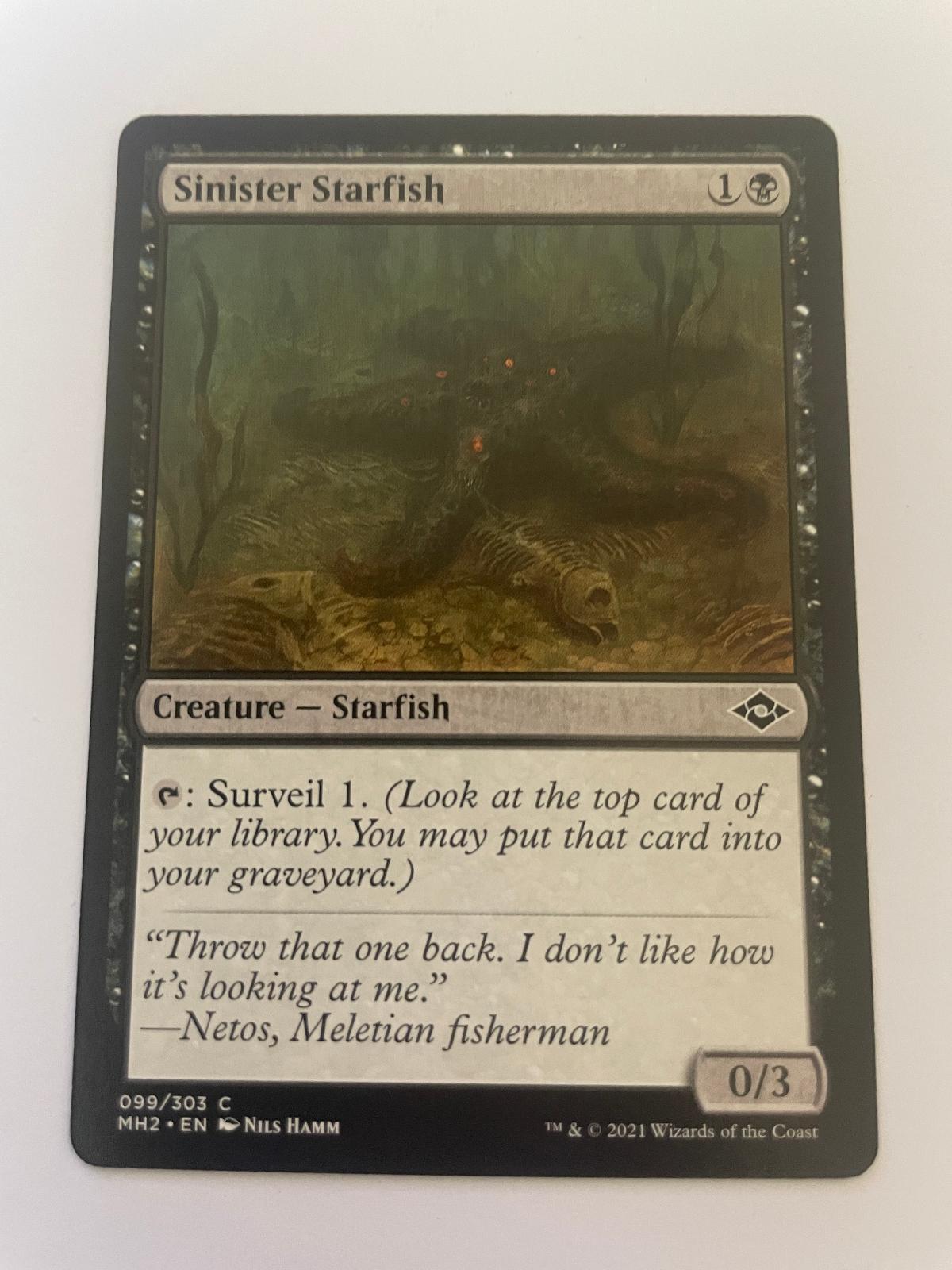 Sinister Starfish 99 Common Modern Horizons 2 Magic: The Gathering Near Mint