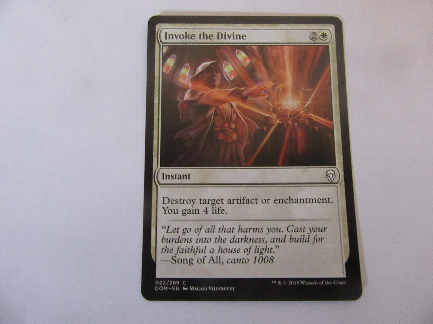 Invoke the Divine 22 Dominaria NM