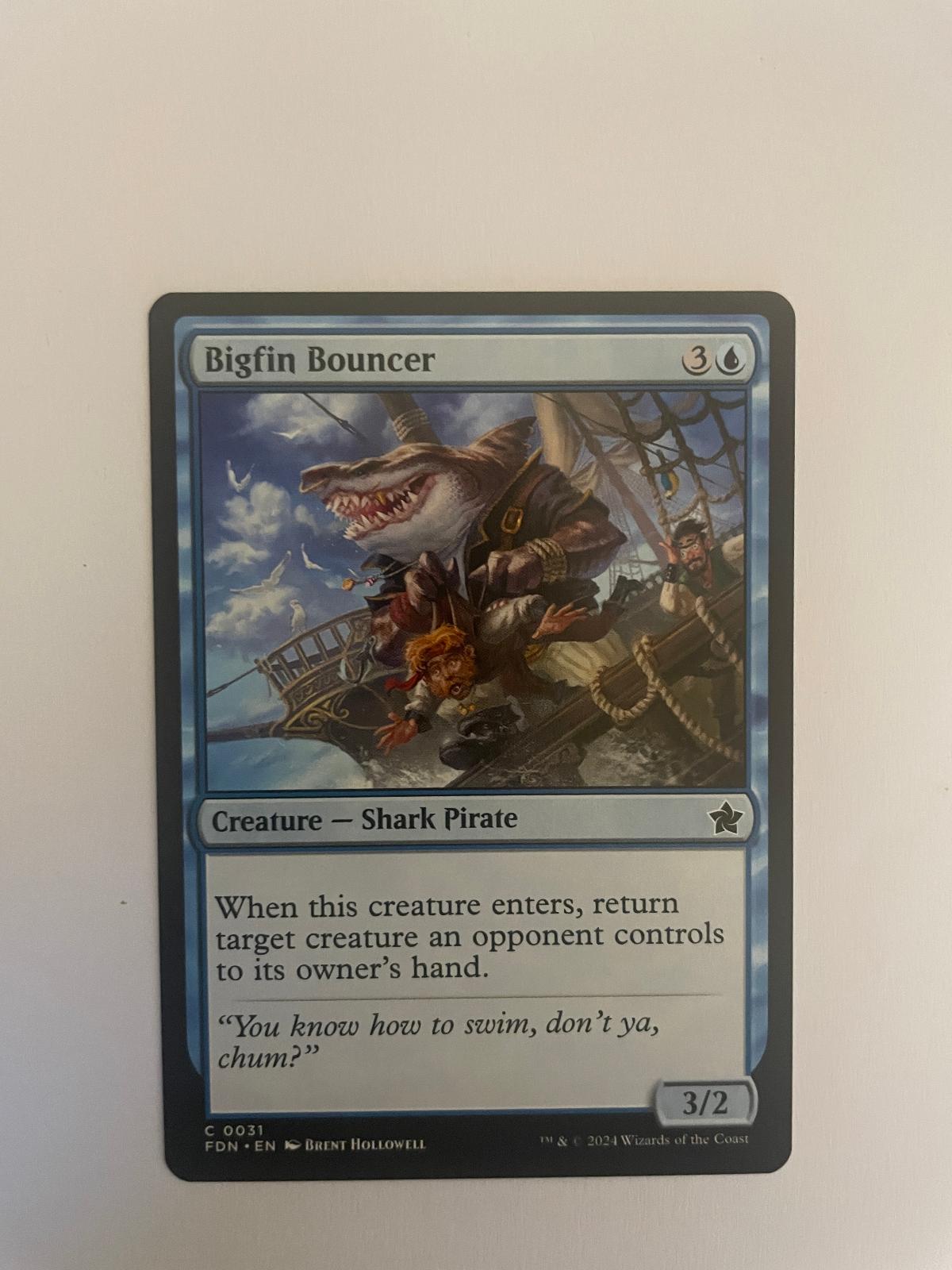 Bigfin Bouncer 31 Foundations FDN NM