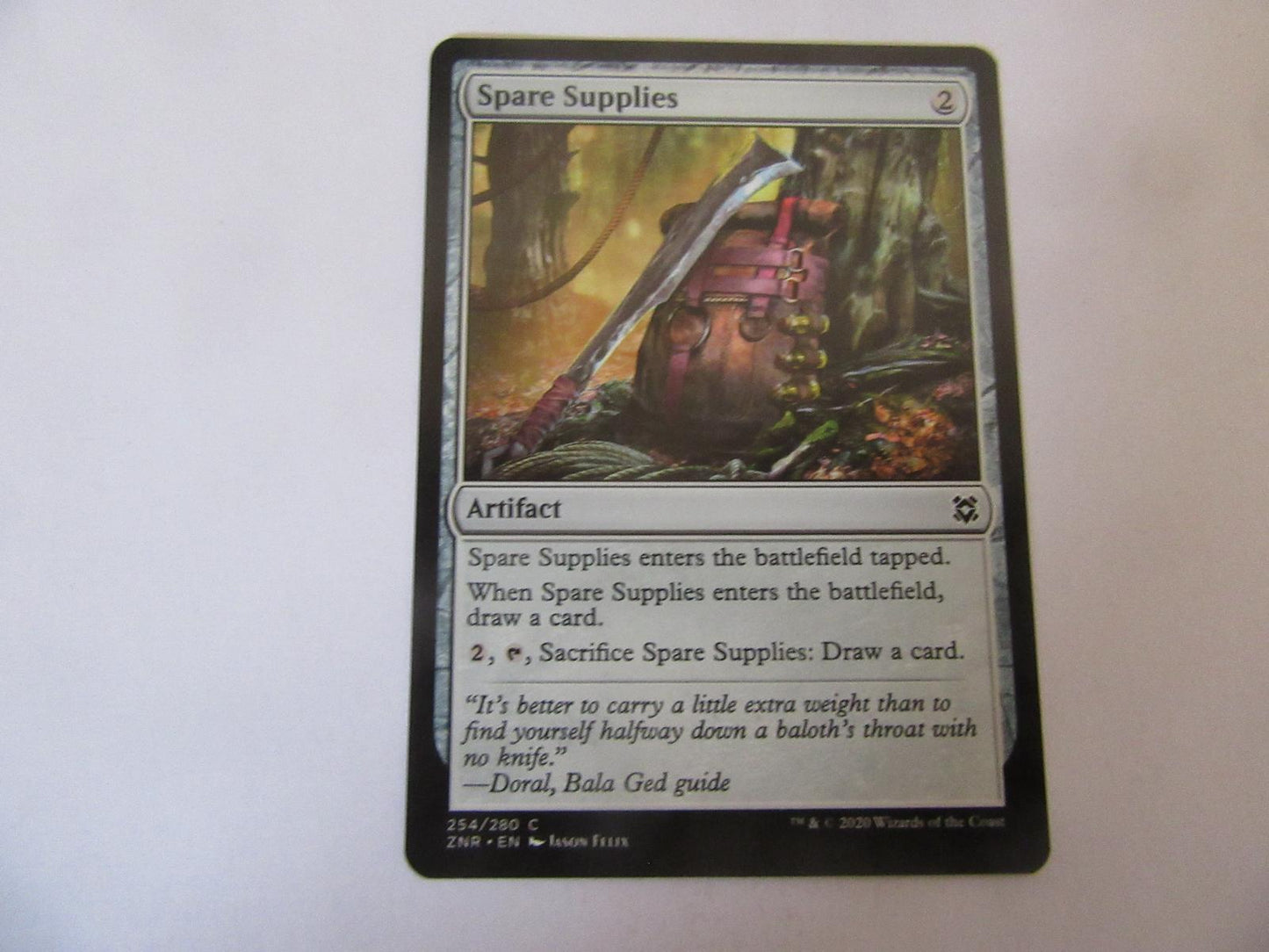 Spare Supplies 254 Zendikar Rising NM