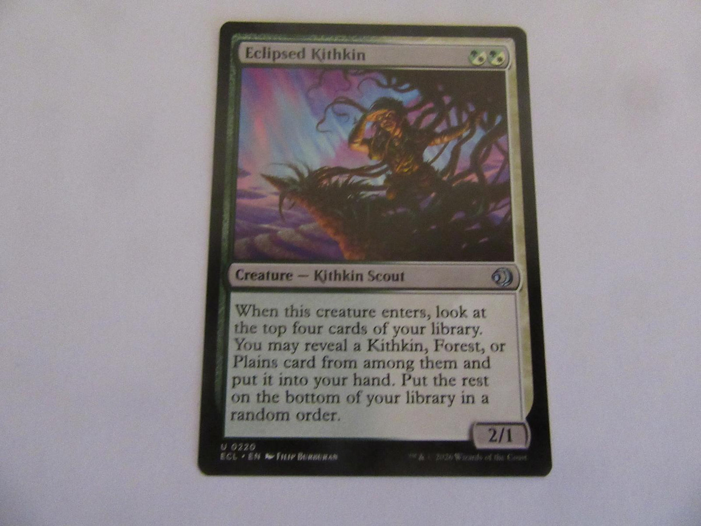 Eclipsed Kithkin 220 Lorwyn Eclipsed ECL NM