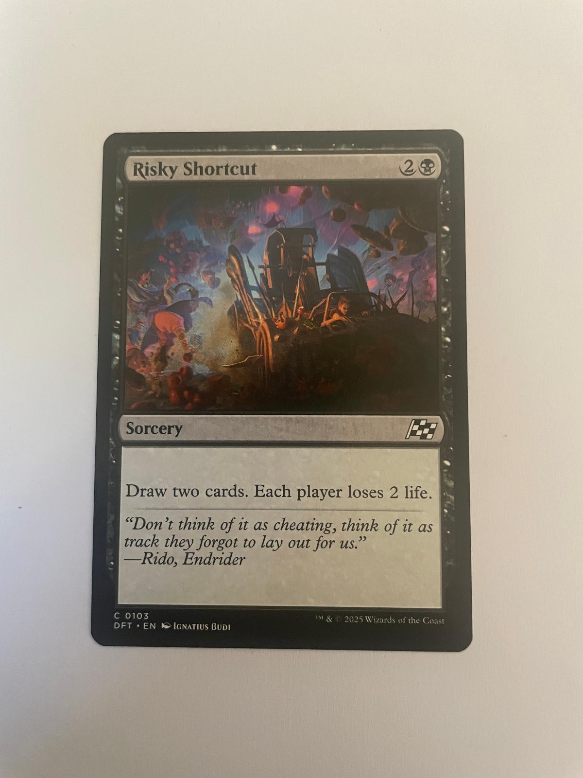 Risky Shortcut 103 Aetherdrift DFT NM