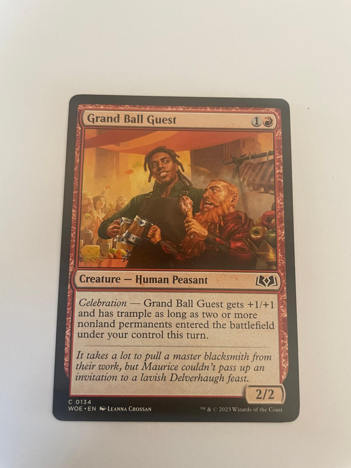 Grand Ball Guest 134 Wilds of Eldraine WOE NM