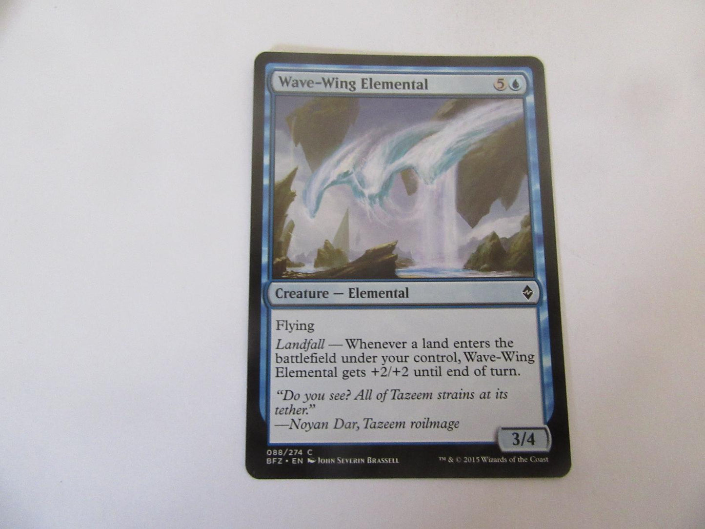 Wave-Wing Elemental 88 The List Reprints NM