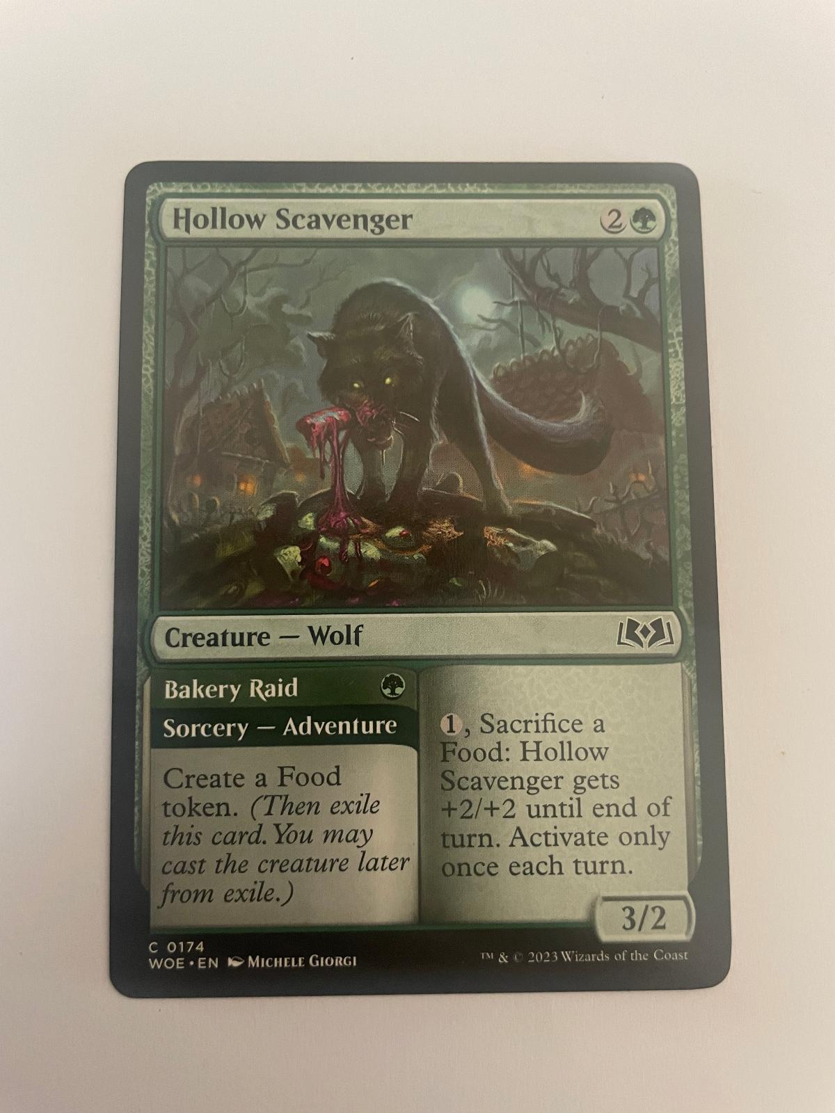 Hollow Scavenger 174 Wilds of Eldraine WOE NM