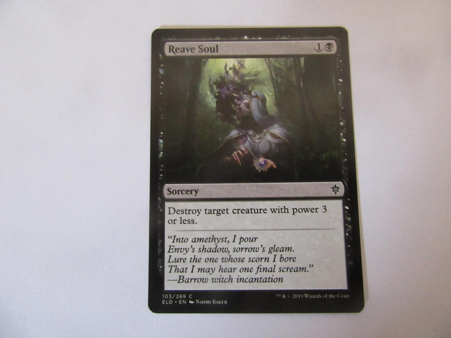 Reave Soul 103 Throne of Eldraine NM