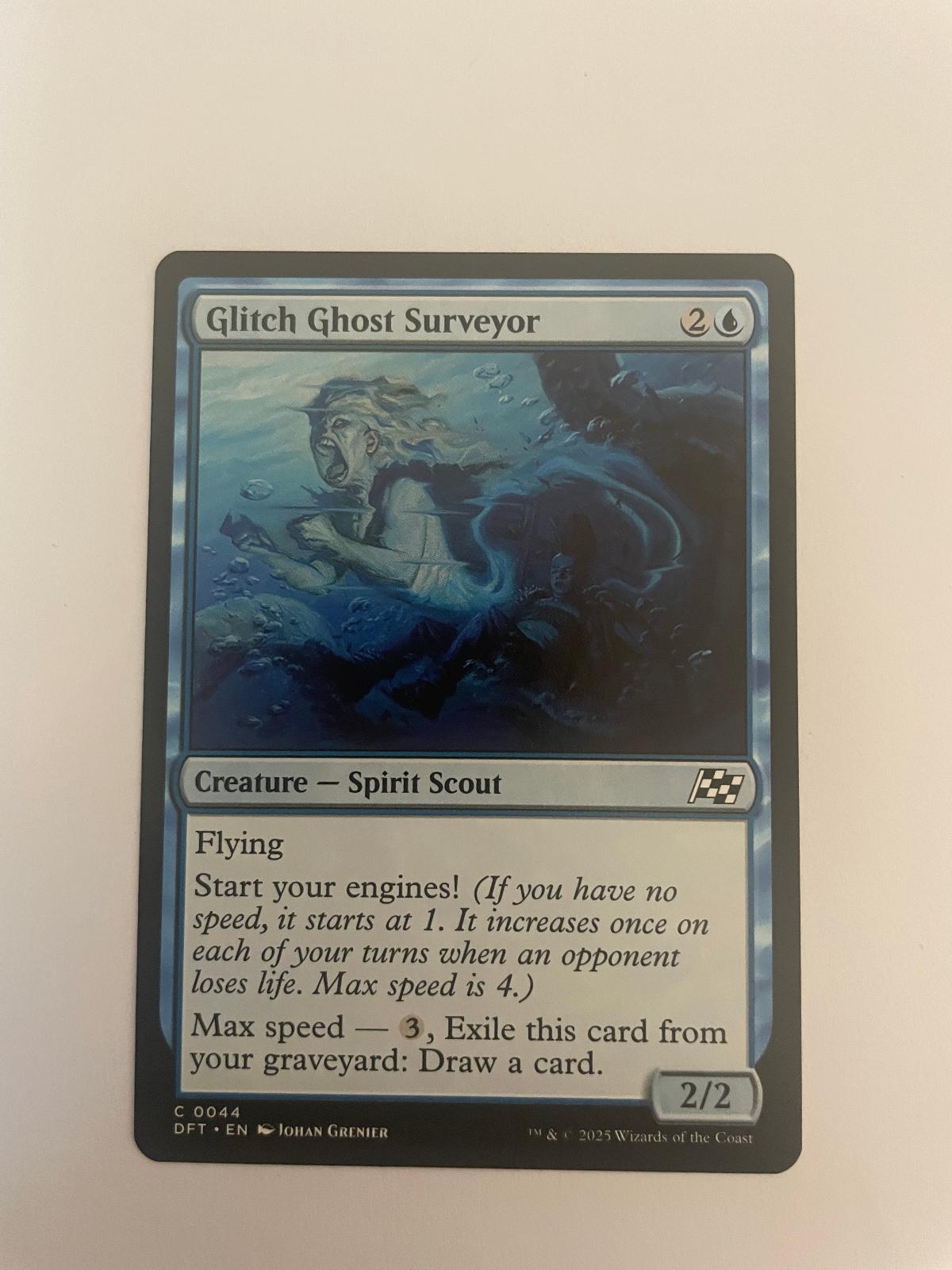 Glitch Ghost Surveyor 44 Aetherdrift DFT NM