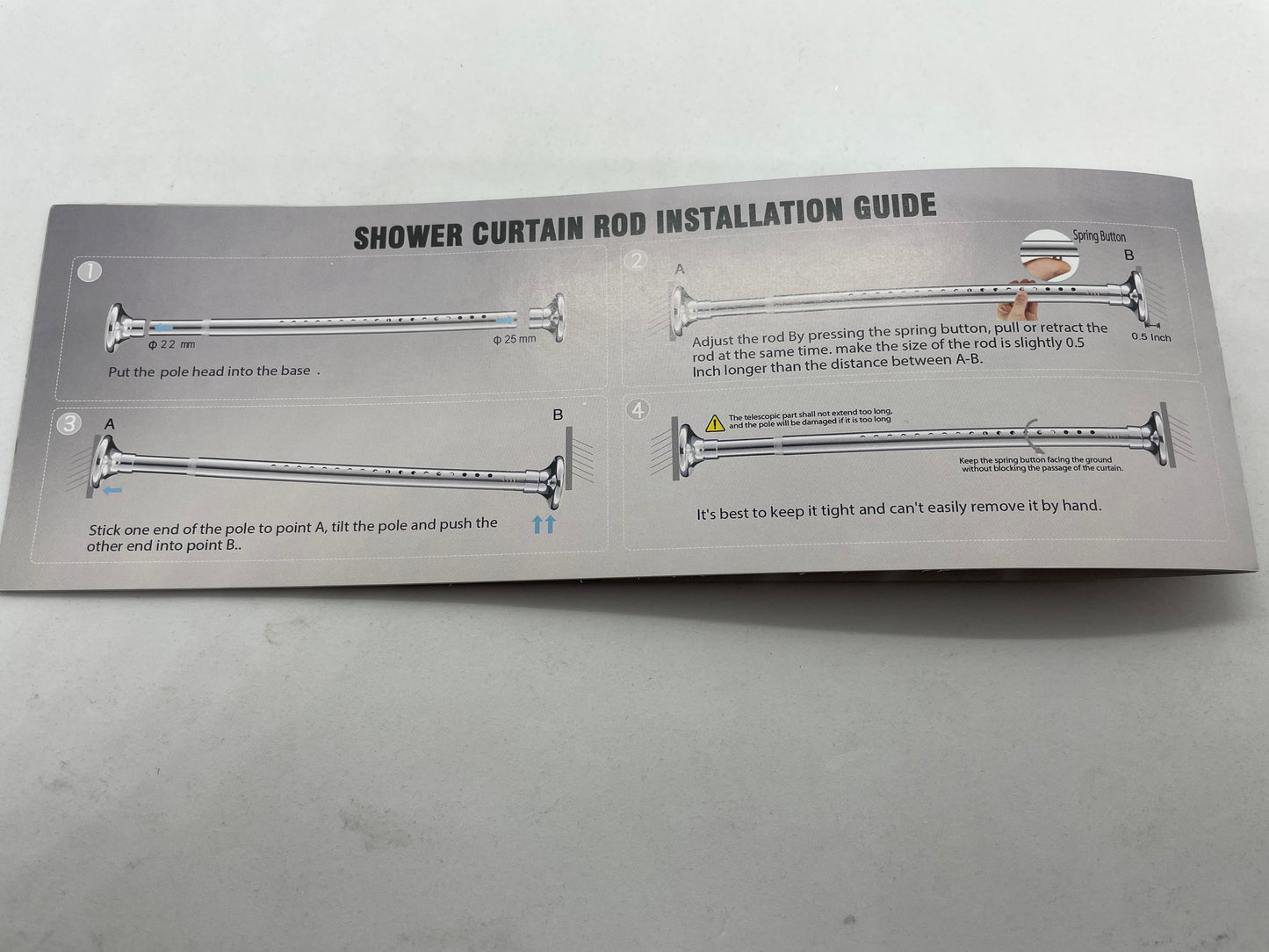 Shower Curtain Rail