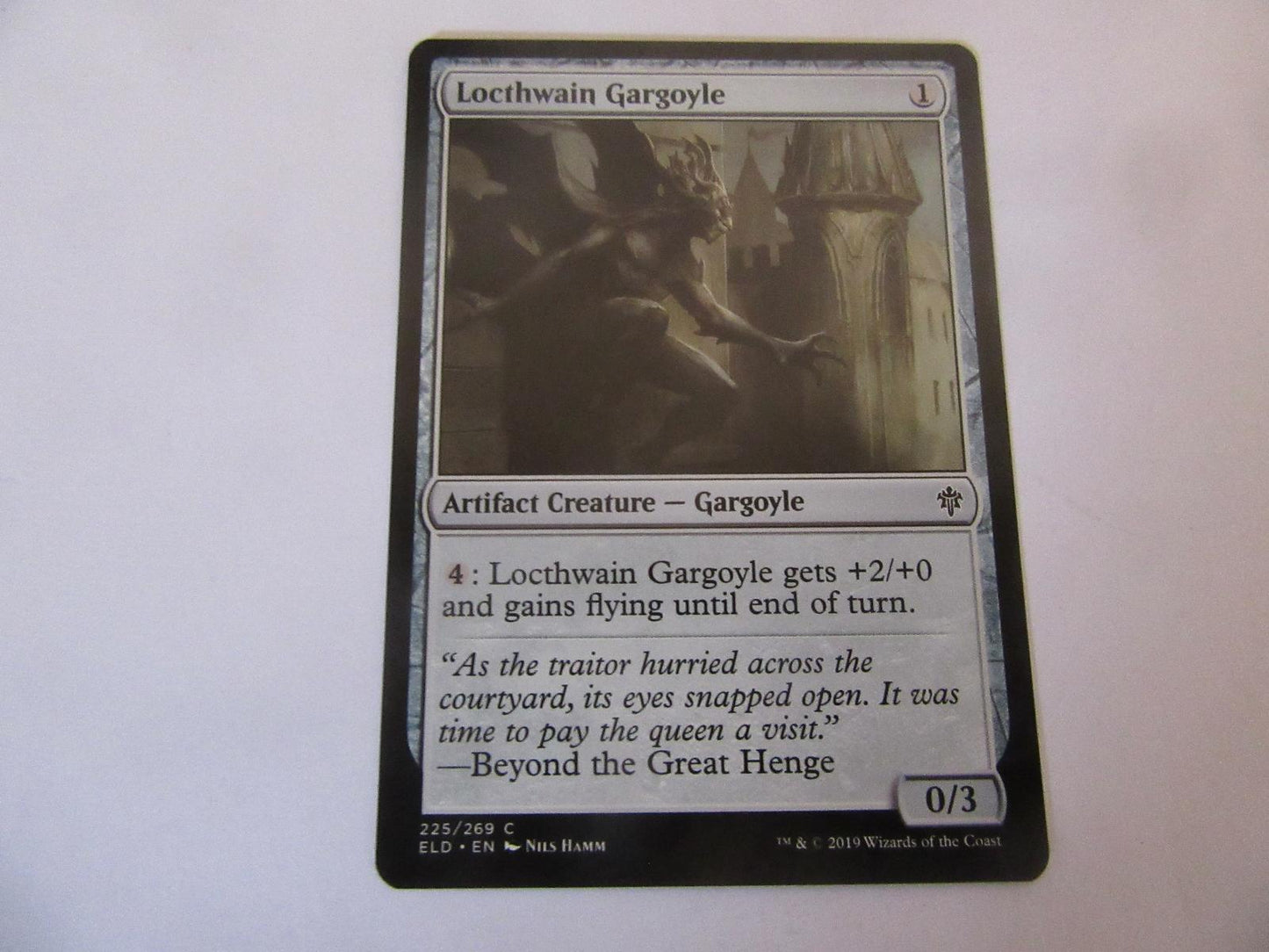 Locthwain Gargoyle 225 Throne of Eldraine NM
