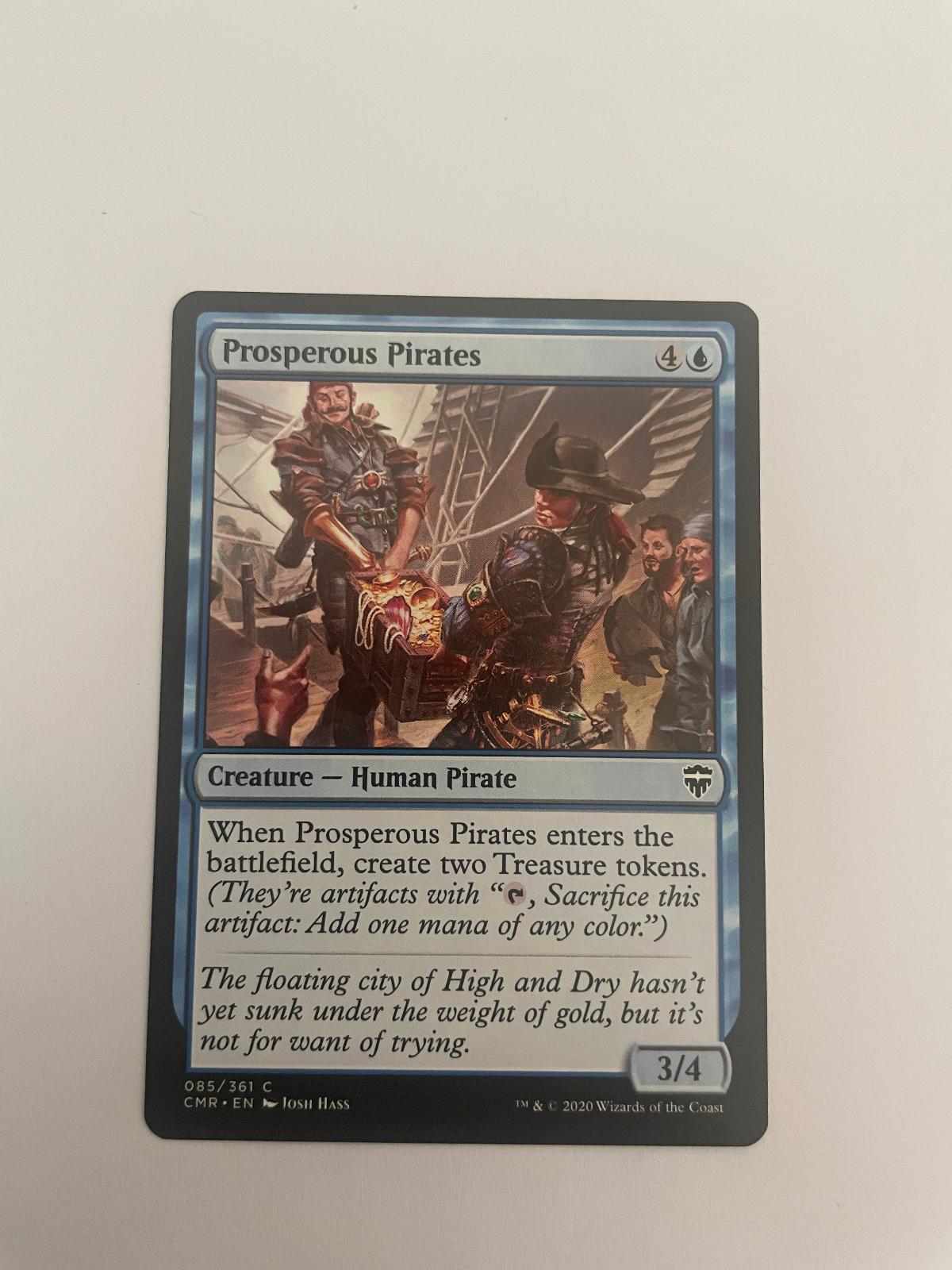 Prosperous Pirates 85 Commander Legends CMR NM