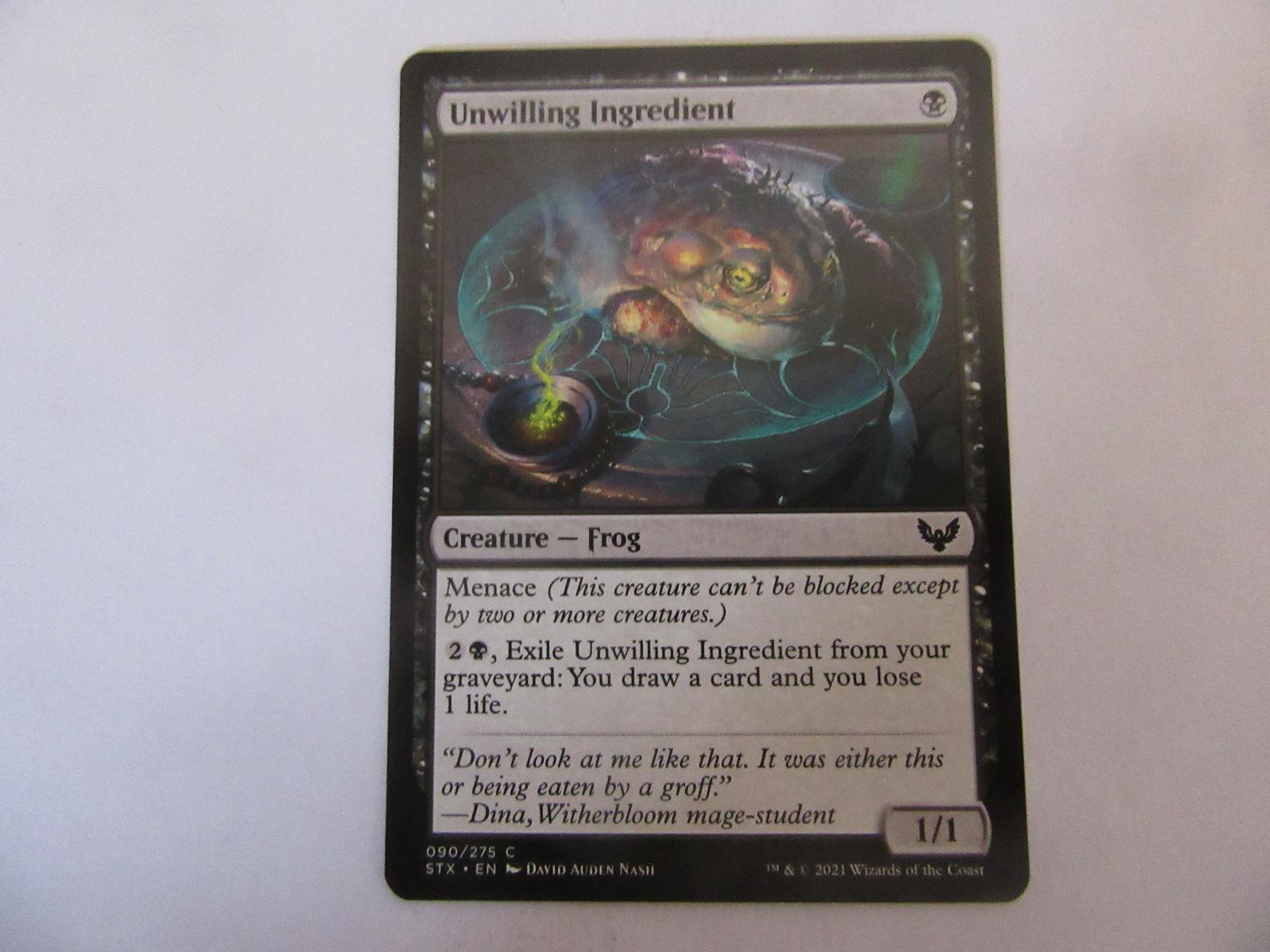 Unwilling Ingredient 90 Strixhaven: School of Mages NM