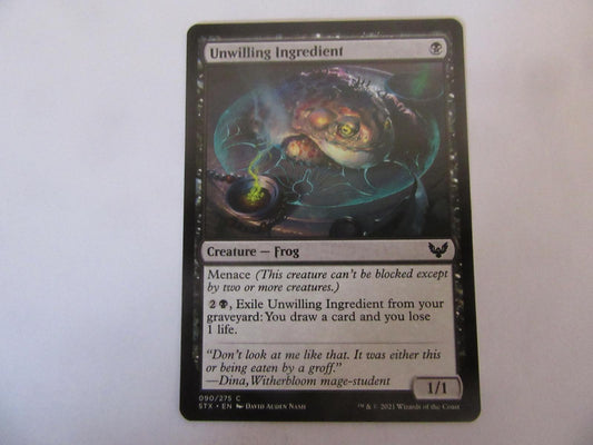 Unwilling Ingredient 90 Strixhaven: School of Mages NM