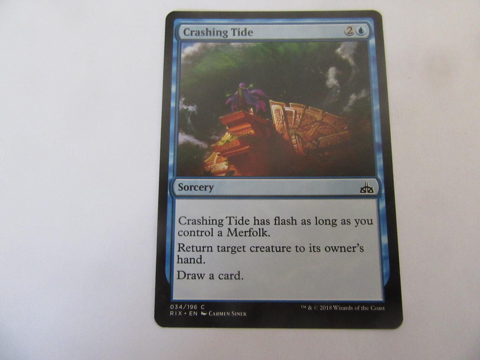 Crashing Tide 34 Rivals of Ixalan NM