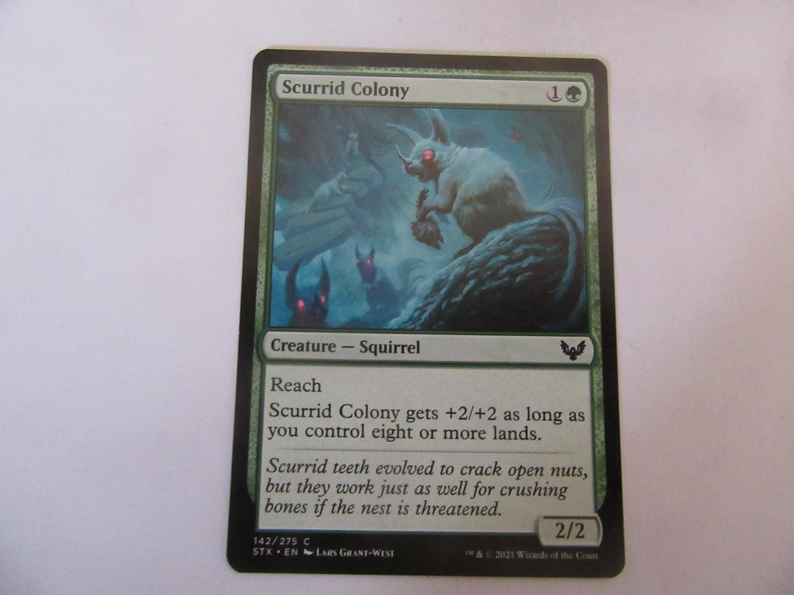 Scurrid Colony 142 Strixhaven: School of Mages NM
