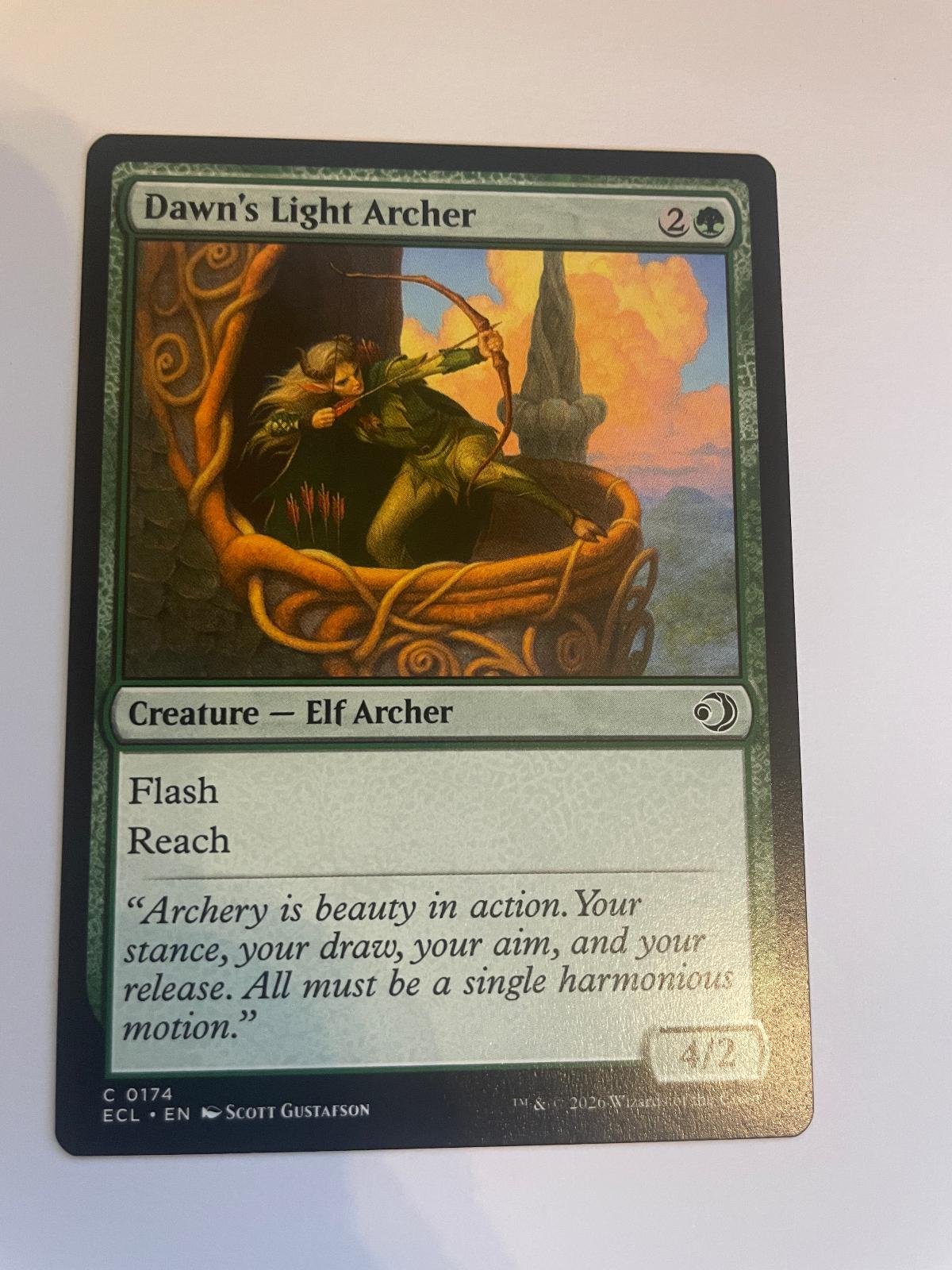 Dawn's Light Archer 174 Lorwyn Eclipsed ECL NM