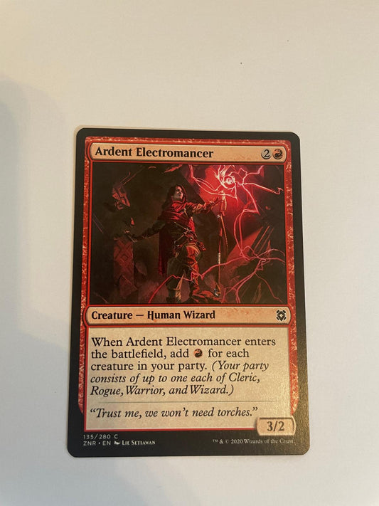 Ardent Electromancer 135 Zendikar Rising NM