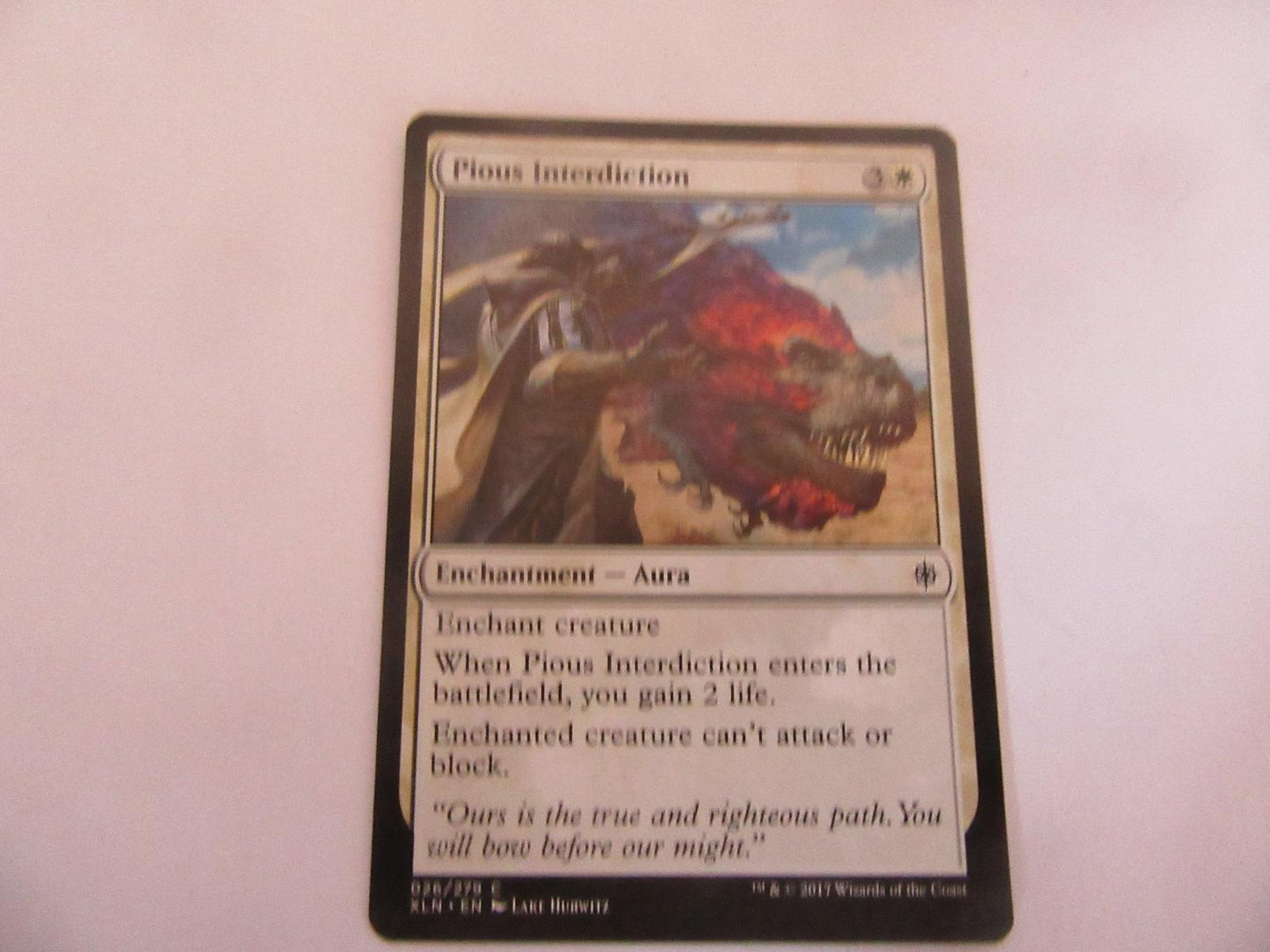 Pious Interdiction 26 Ixalan NM