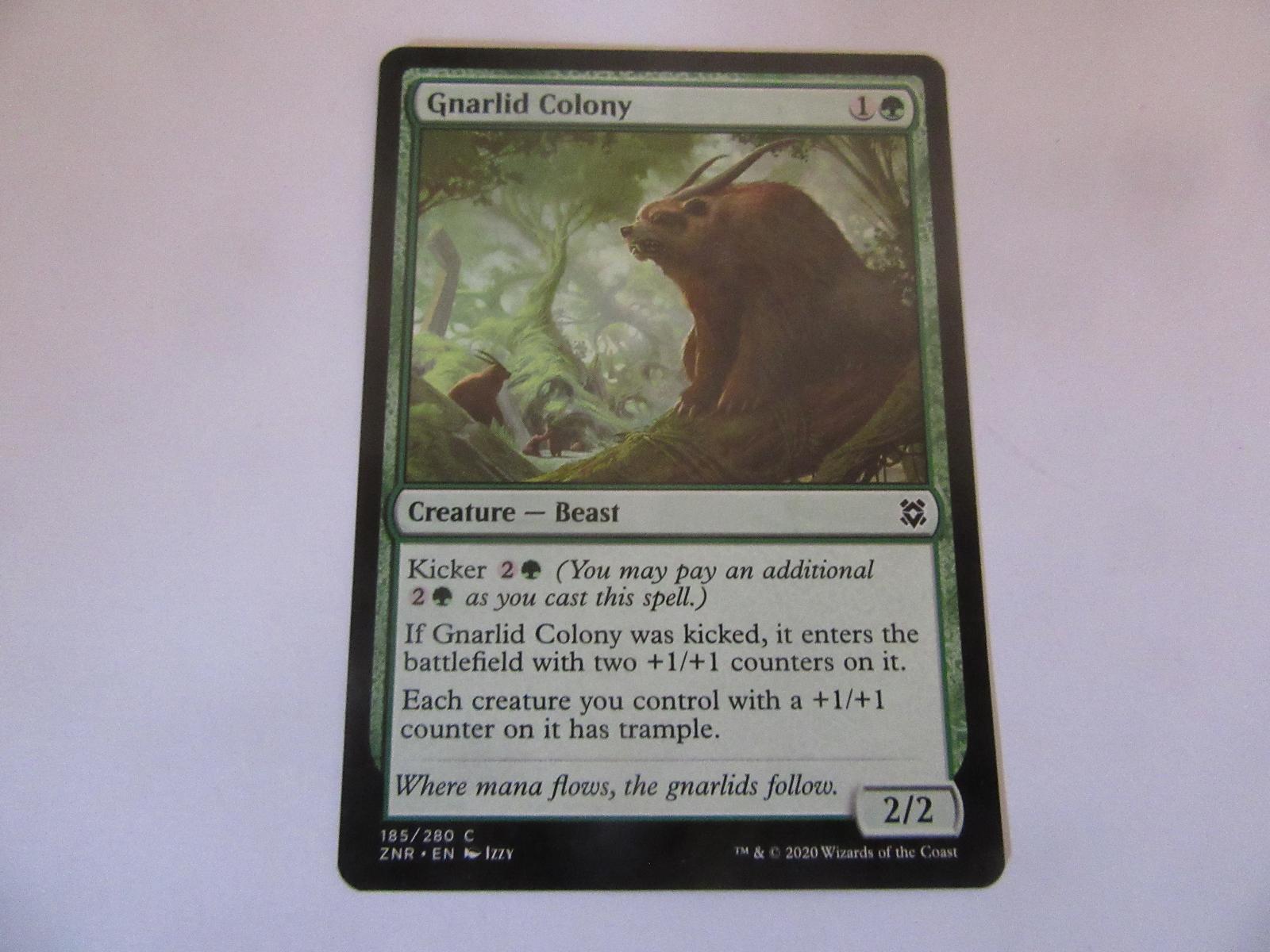 Gnarlid Colony 185 Zendikar Rising NM