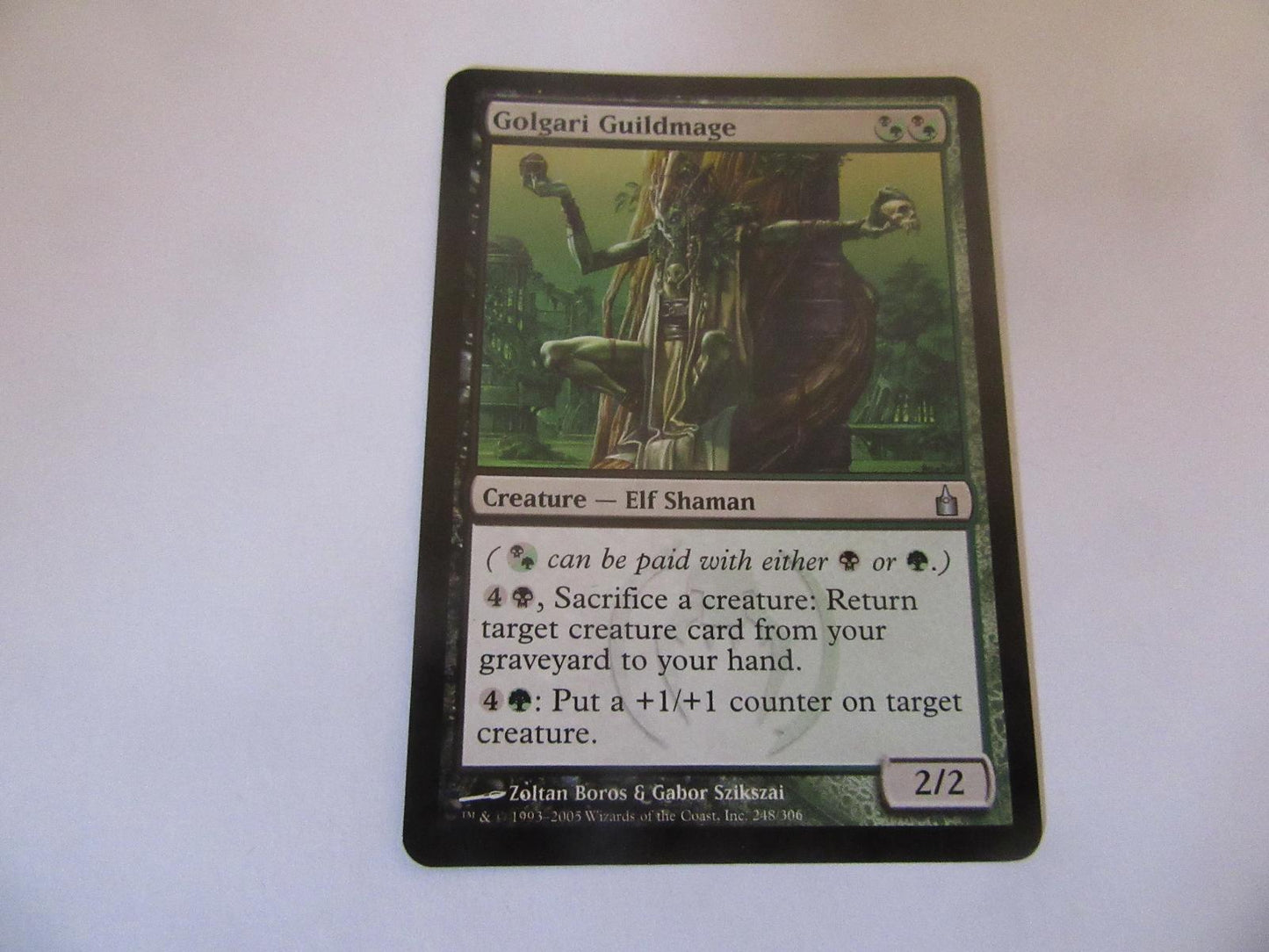 Golgari Guildmage 248 Ravnica: City of Guilds NM