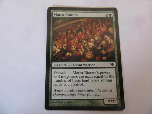 Matca Rioters 84 Conflux NM