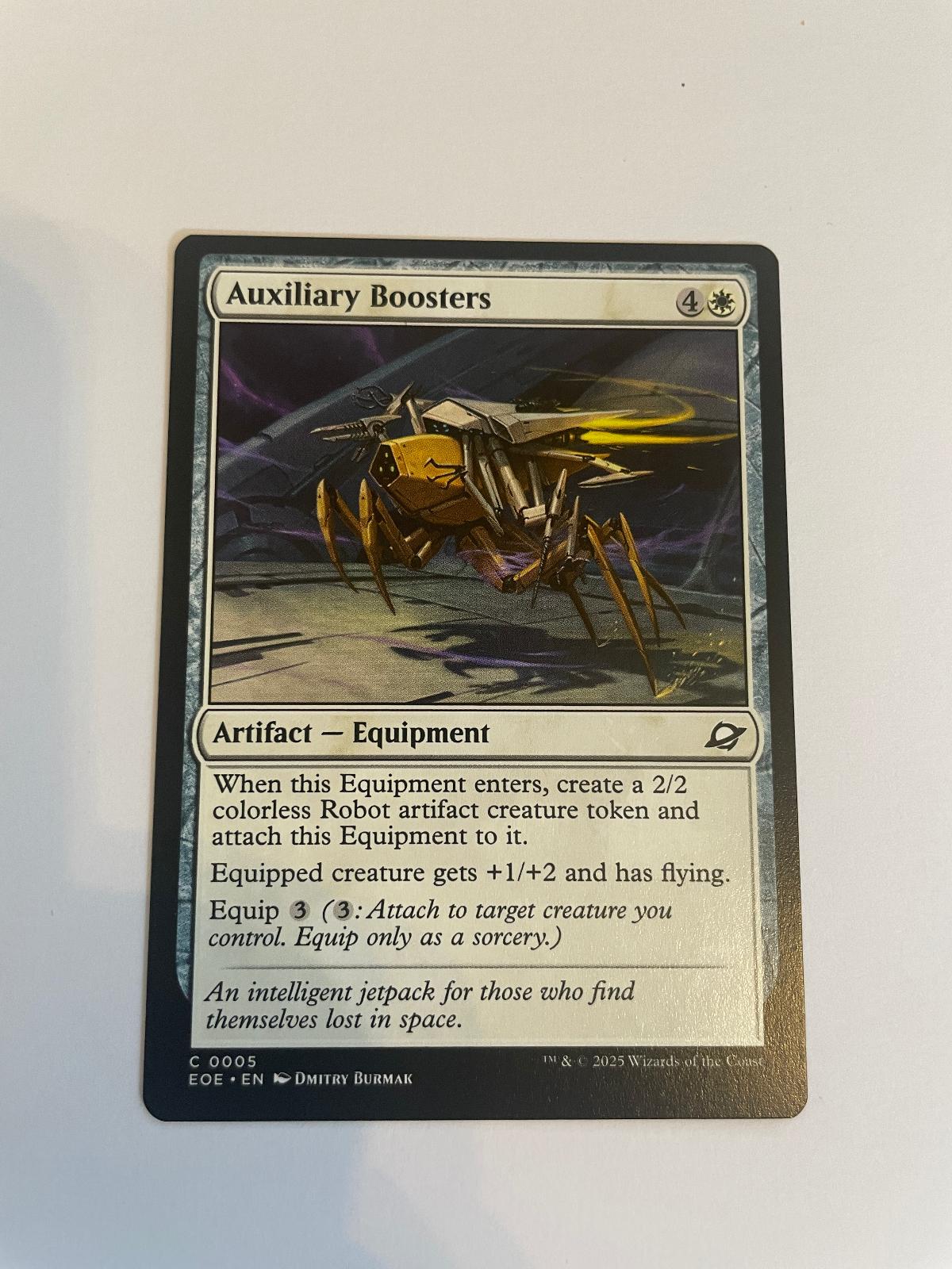 Auxiliary Boosters 5 Edge of Eternities NM