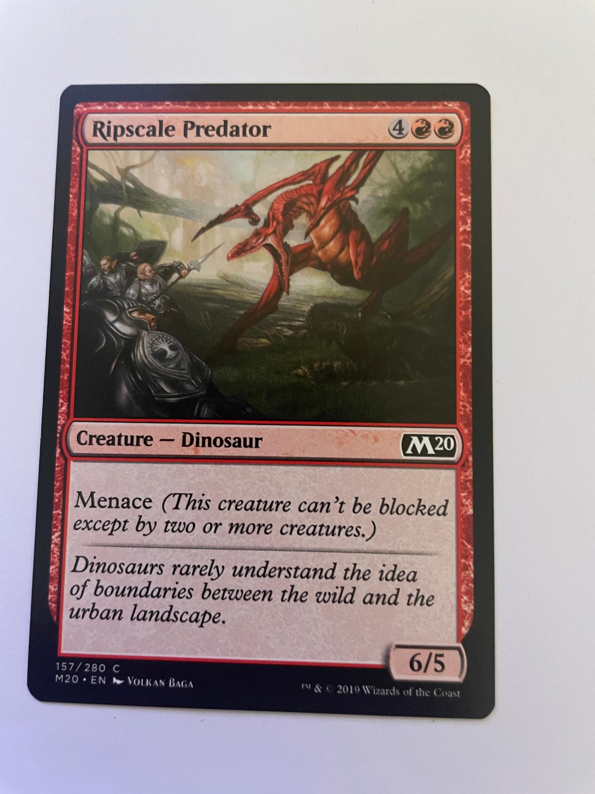 Ripscale Predator 157 Common Core Set 2020 Magic: The Gathering Near Mint
