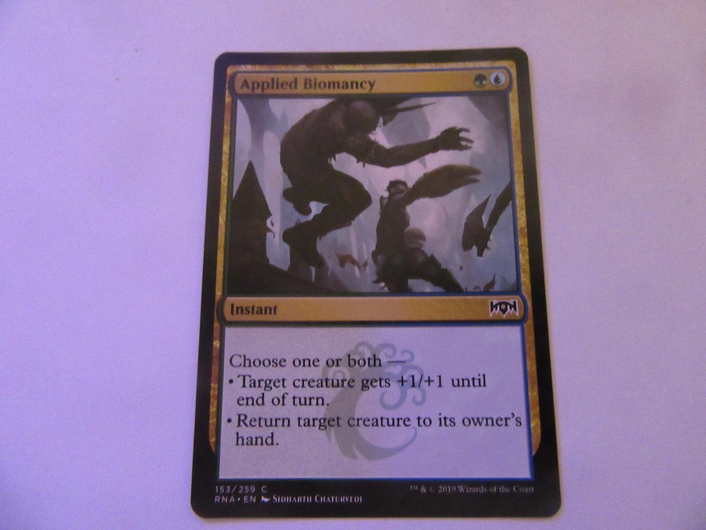 Applied Biomancy 153 Ravnica Allegiance NM