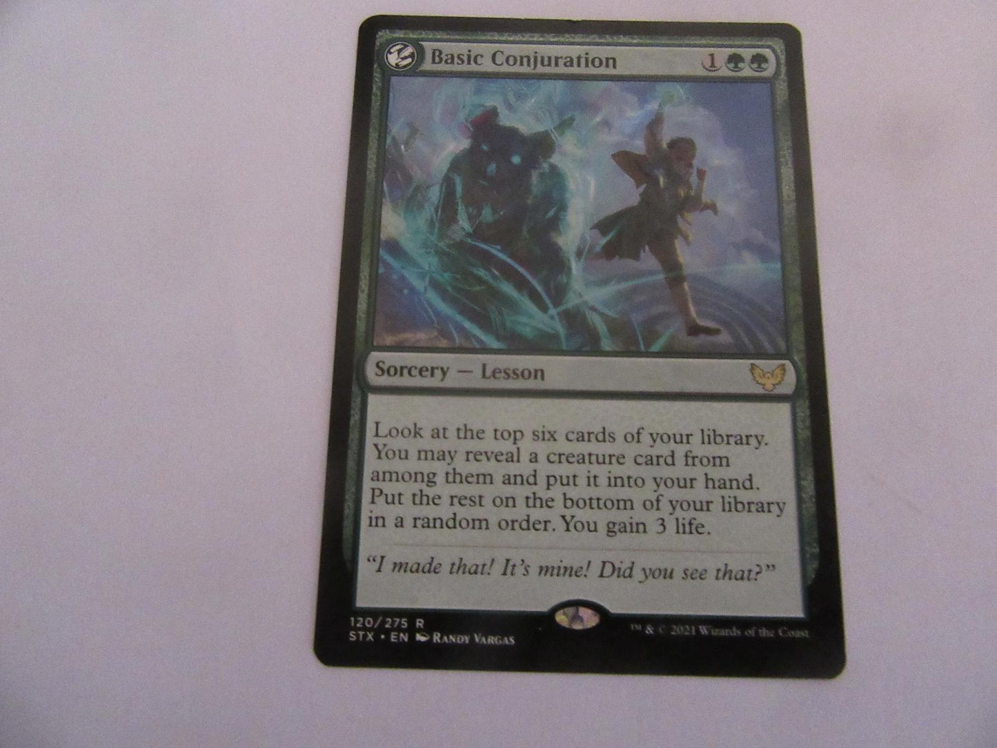 Basic Conjuration 120 Prerelease Cards NM