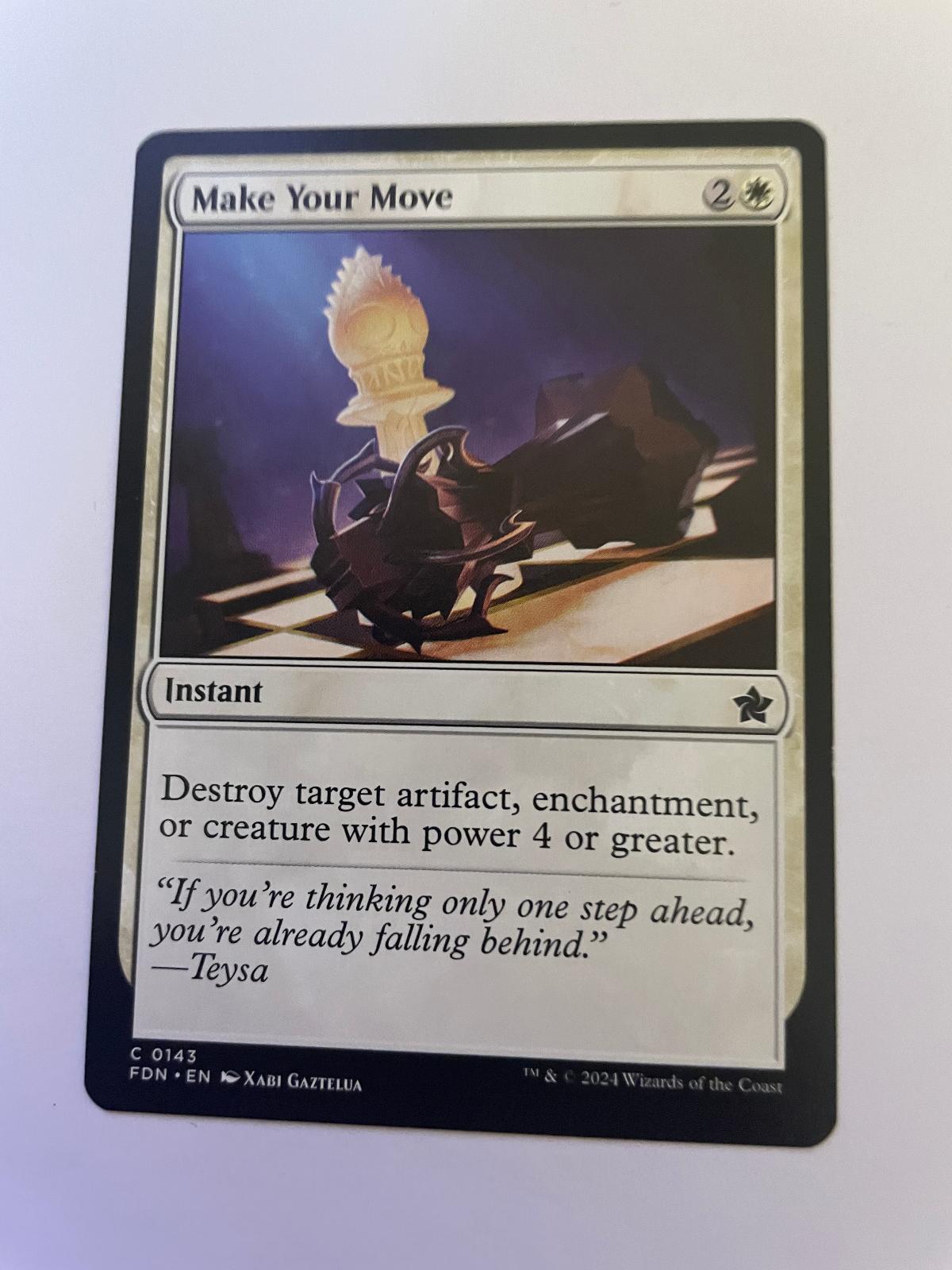 Make Your Move 143 Common Foundations Magic: The Gathering Near Mint