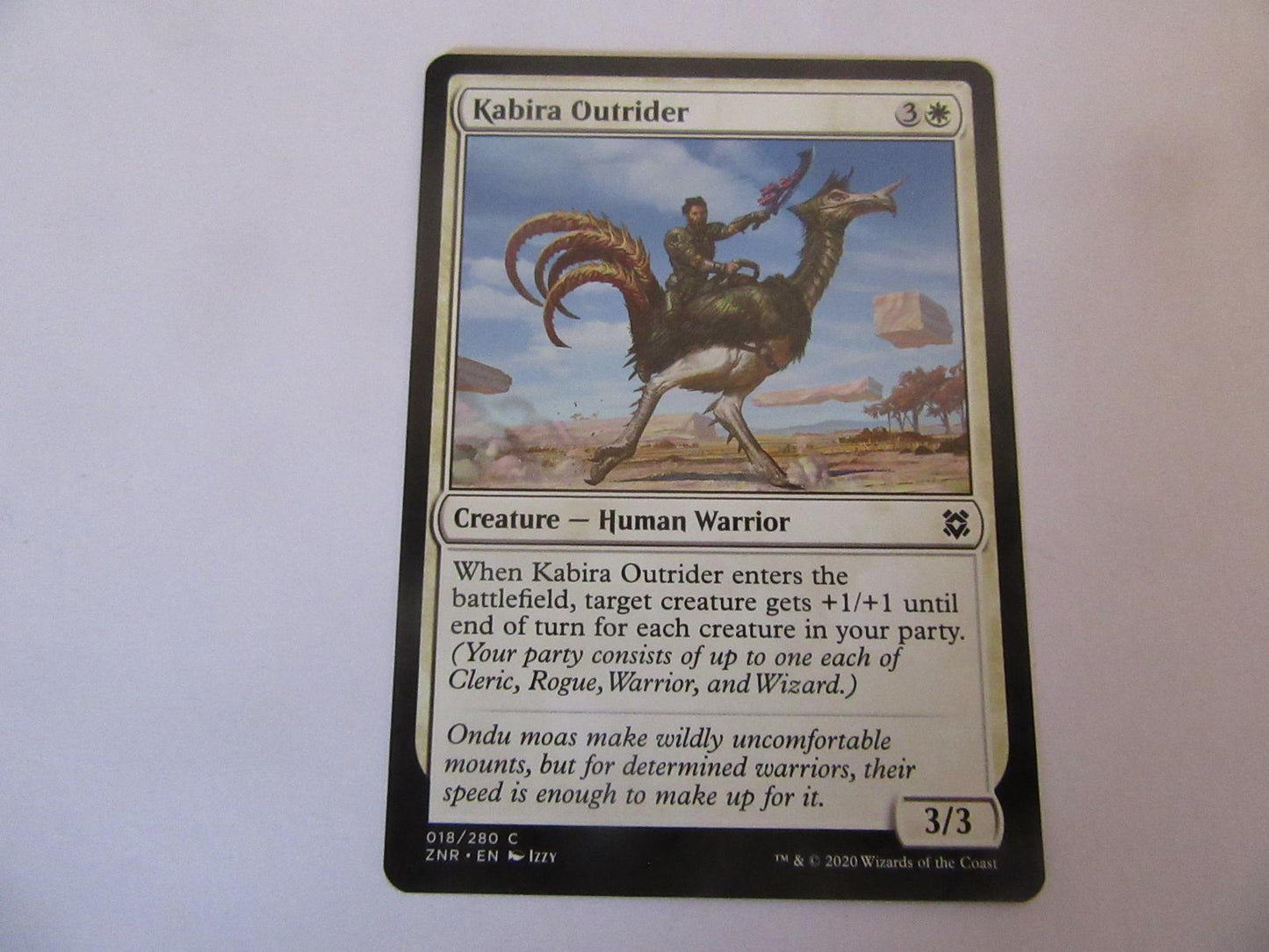 Kabira Outrider 18 Zendikar Rising NM