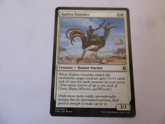 Kabira Outrider 18 Zendikar Rising NM