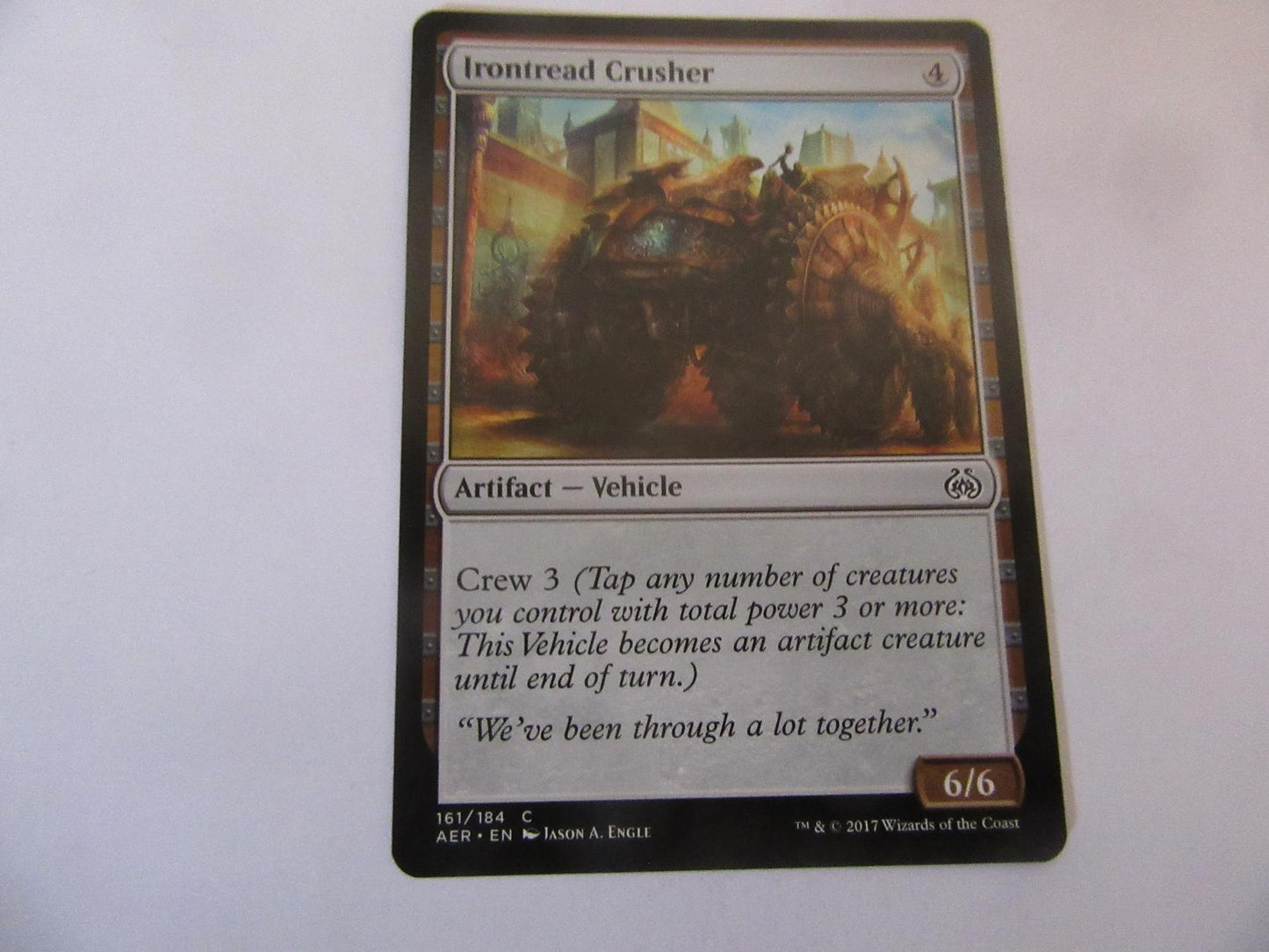 Irontread Crusher 161 Aether Revolt NM