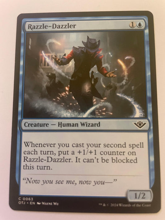 Razzle-Dazzler 63 Common Outlaws of Thunder Junction Magic: The Gathering NM