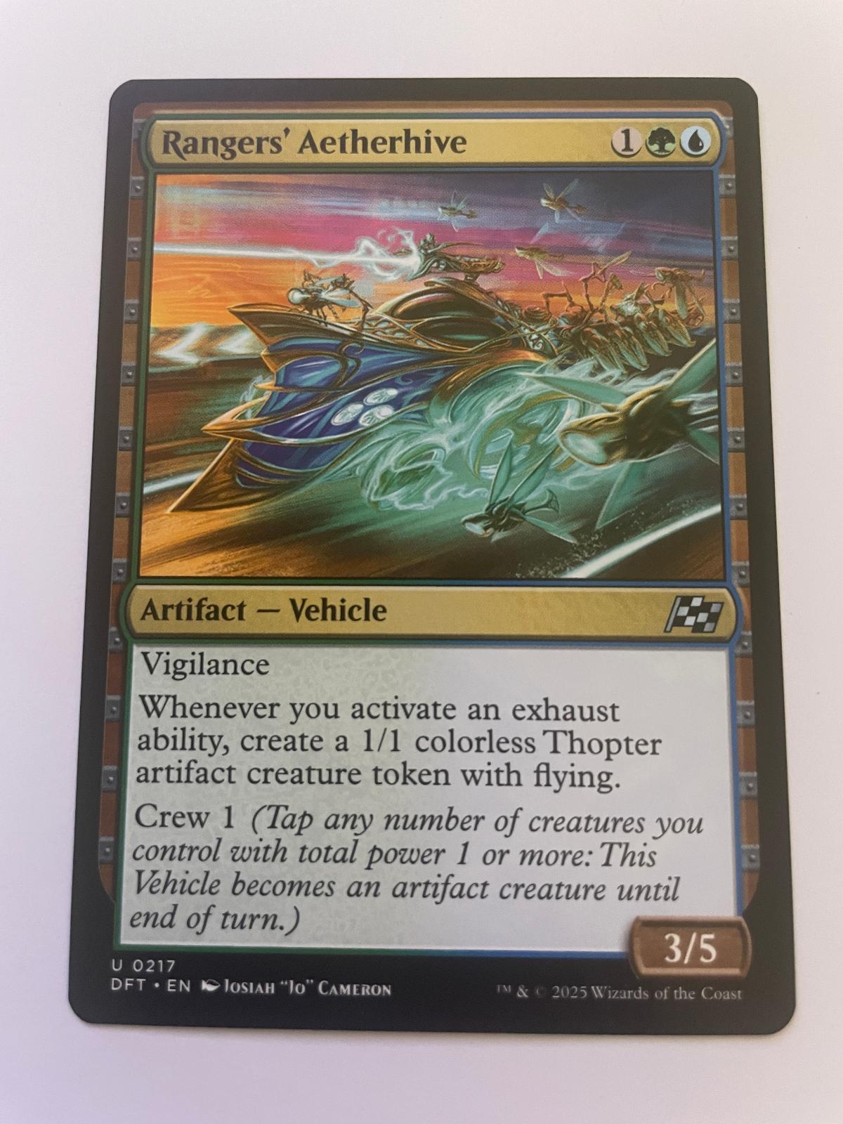 Rangers' Aetherhive 217 Uncommon Aetherdrift Magic: The Gathering Near Mint