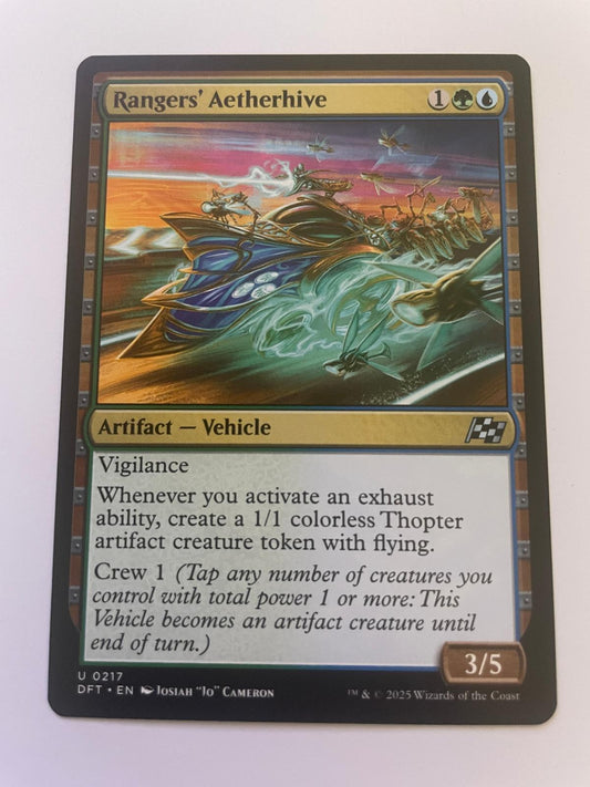 Rangers' Aetherhive 217 Uncommon Aetherdrift Magic: The Gathering Near Mint