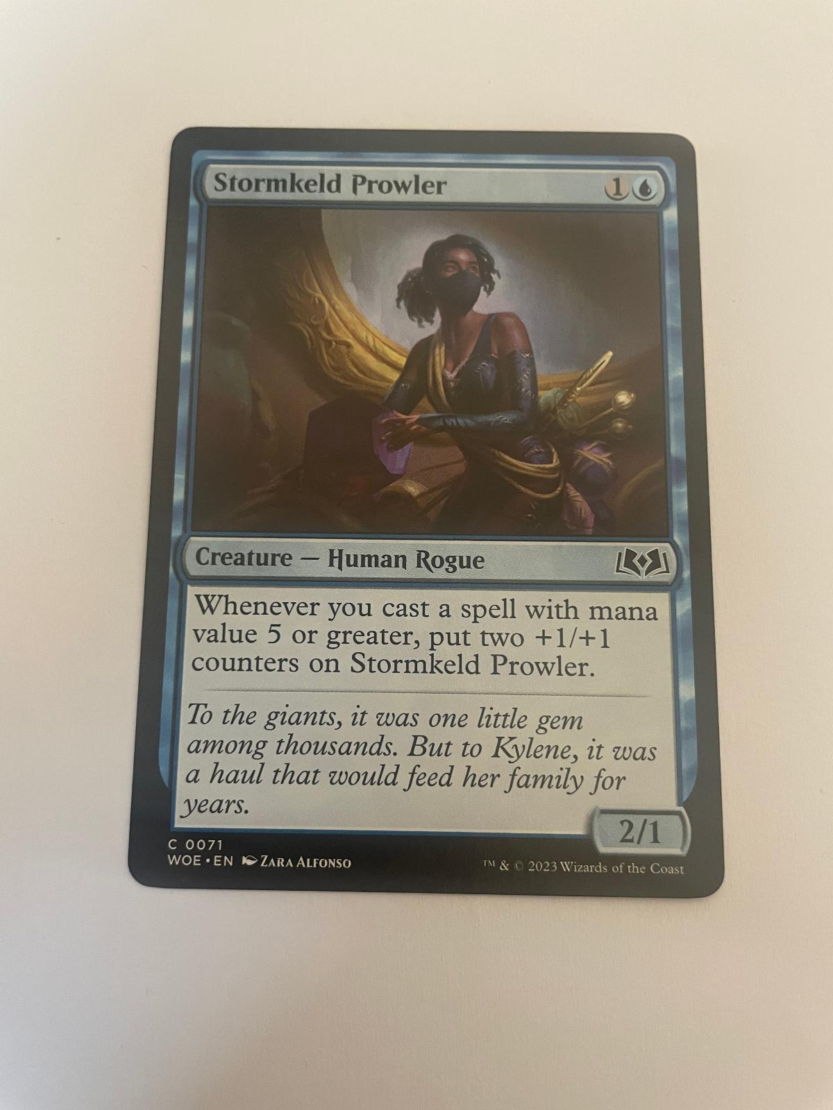 Stormkeld Prowler 71 Wilds of Eldraine WOE NM