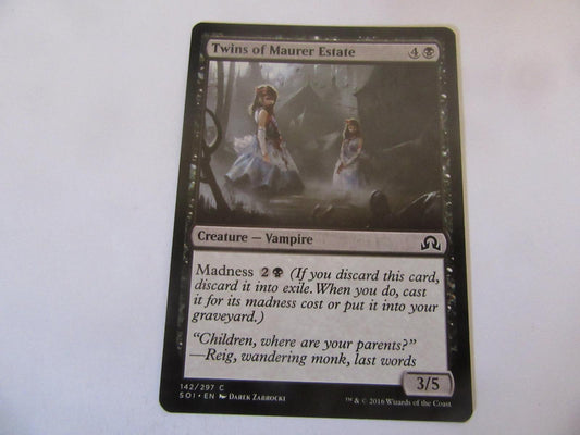 Twins of Maurer Estate 142 Shadows over Innistrad NM