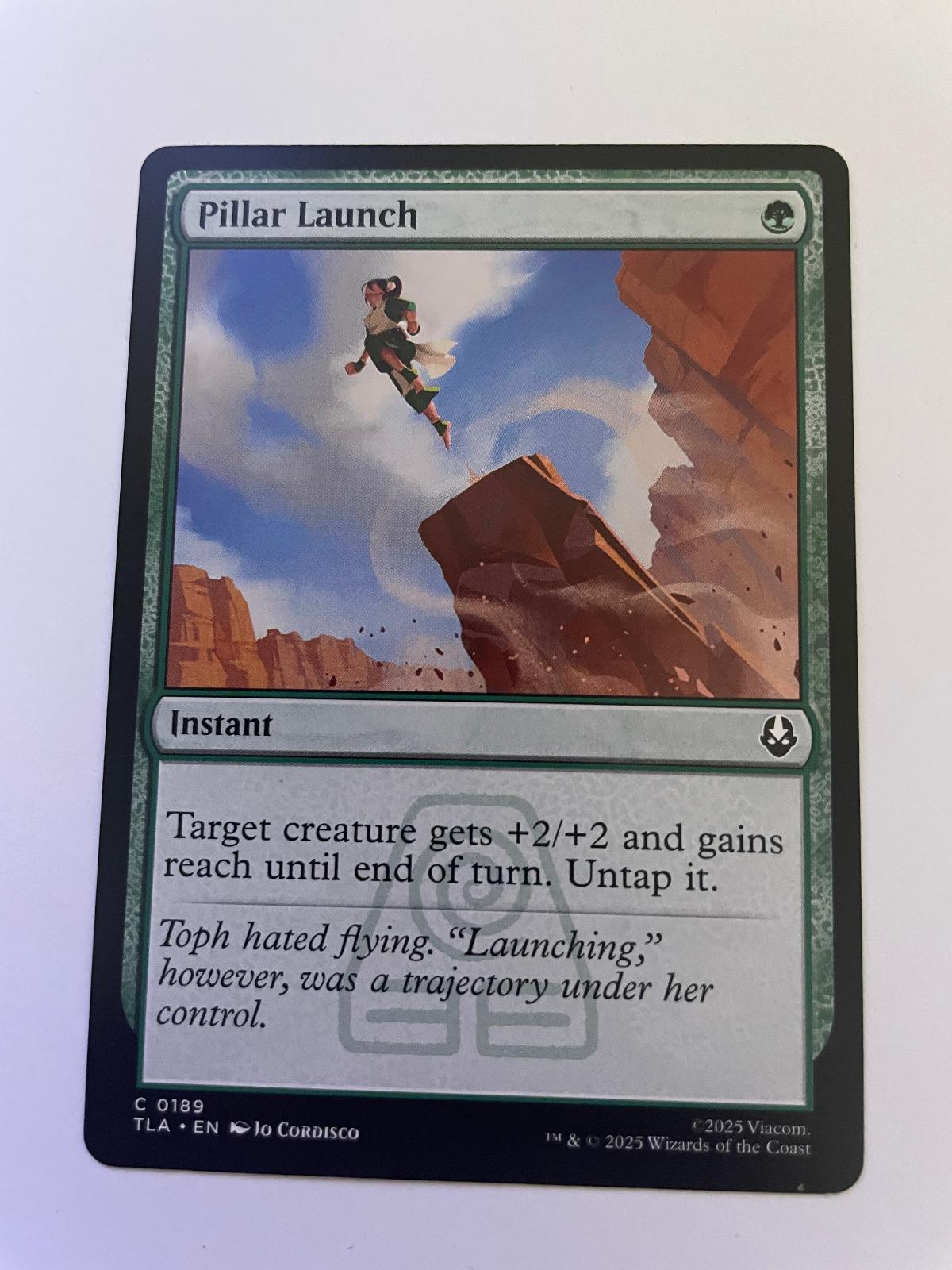 Pillar Launch 189 Common Avatar: The Last Airbender Magic: The Gathering NM