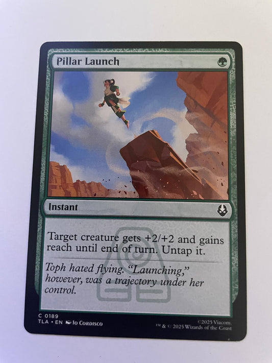 Pillar Launch 189 Common Avatar: The Last Airbender Magic: The Gathering NM