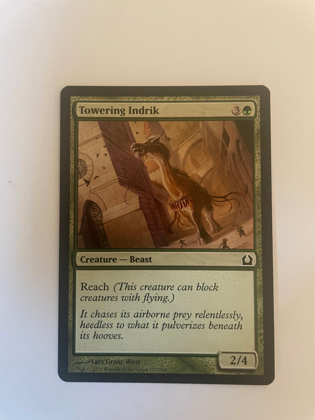 Towering Indrik 137 Return to Ravnica RTR NM