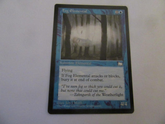 Fog Elemental Weatherlight NM