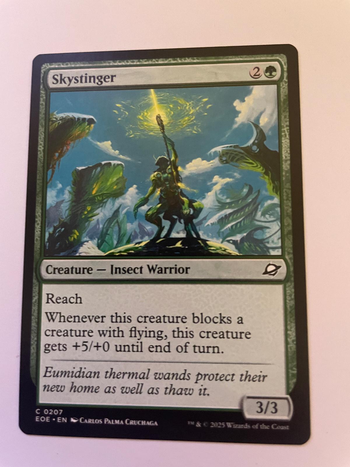 Skystinger 207 Common Edge of Eternities Magic: The Gathering Near Mint