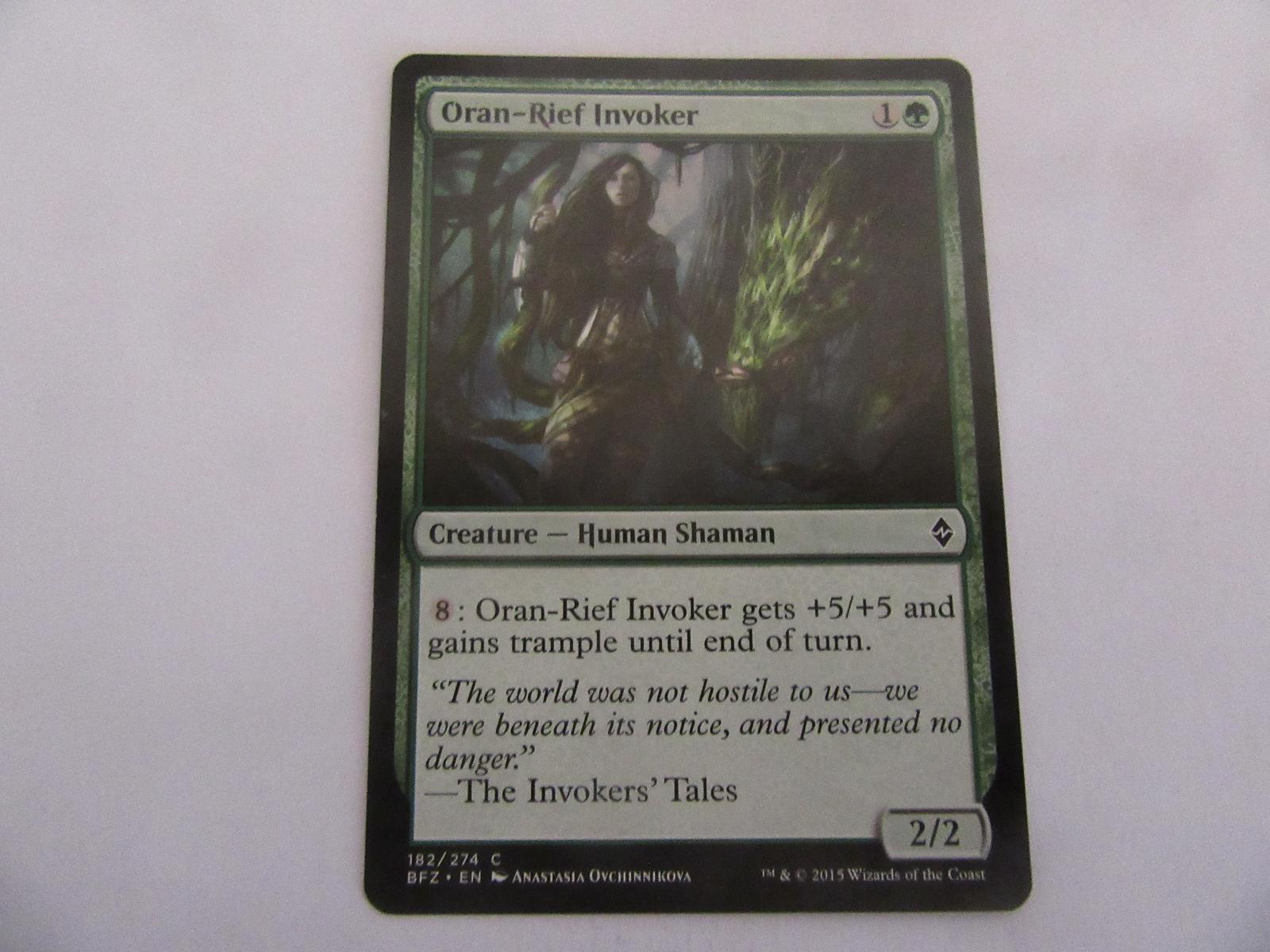 Oran-Rief Invoker 182 Battle for Zendikar NM