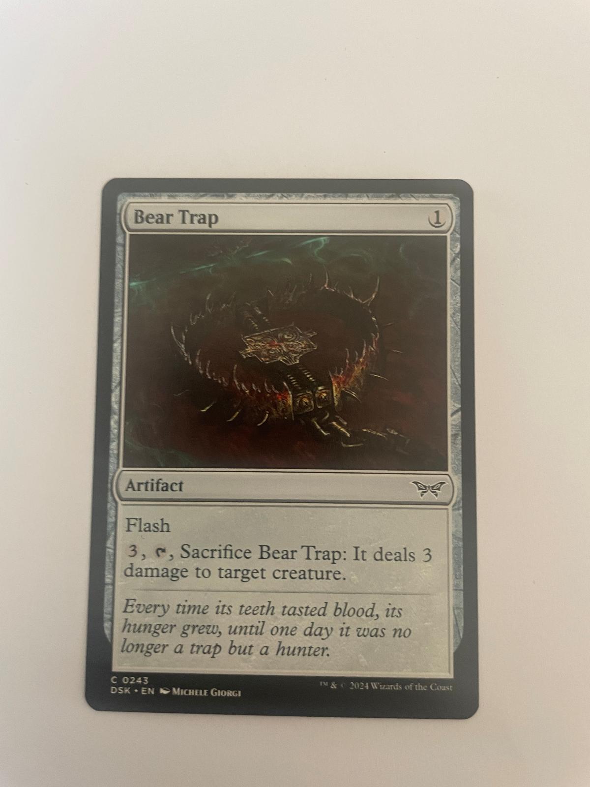 Bear Trap 243 Duskmourn: House of Horror DSK NM