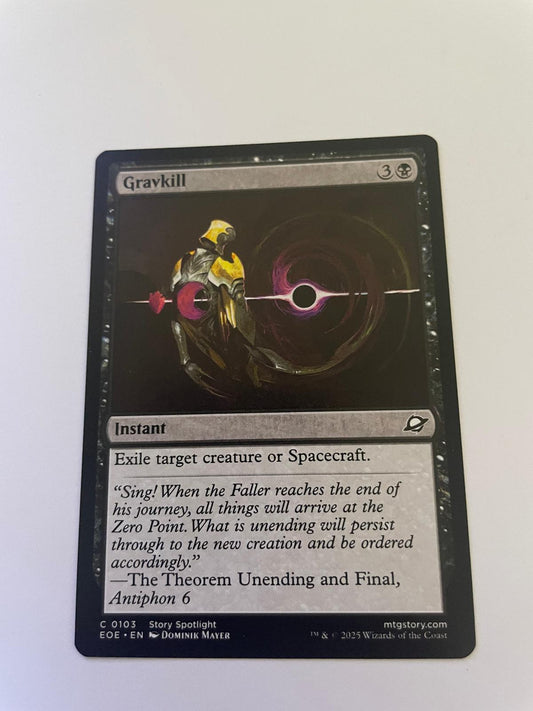 Gravkill 103 Common Edge of Eternities Magic: The Gathering Near Mint