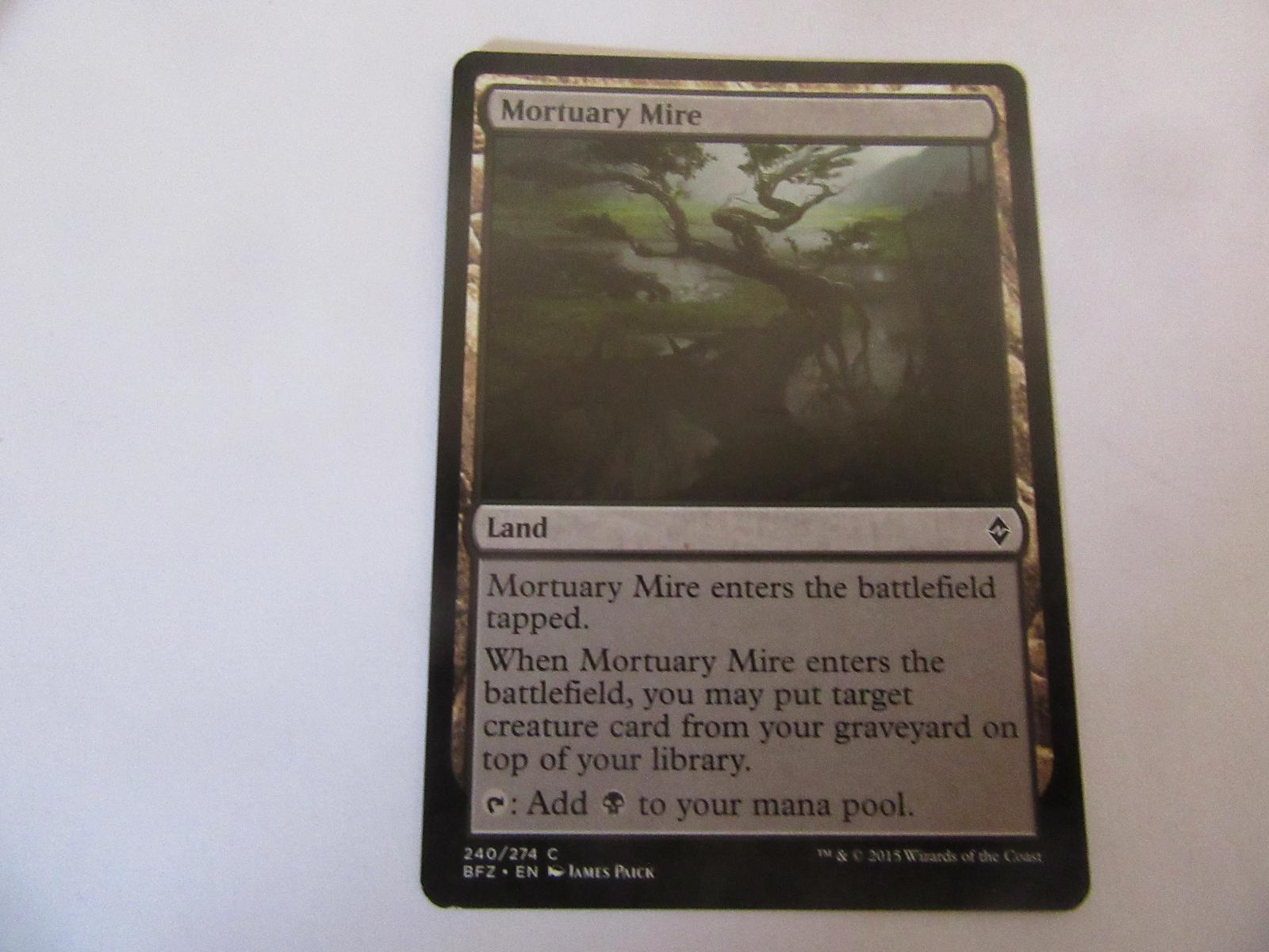 Mortuary Mire 240 Battle for Zendikar NM