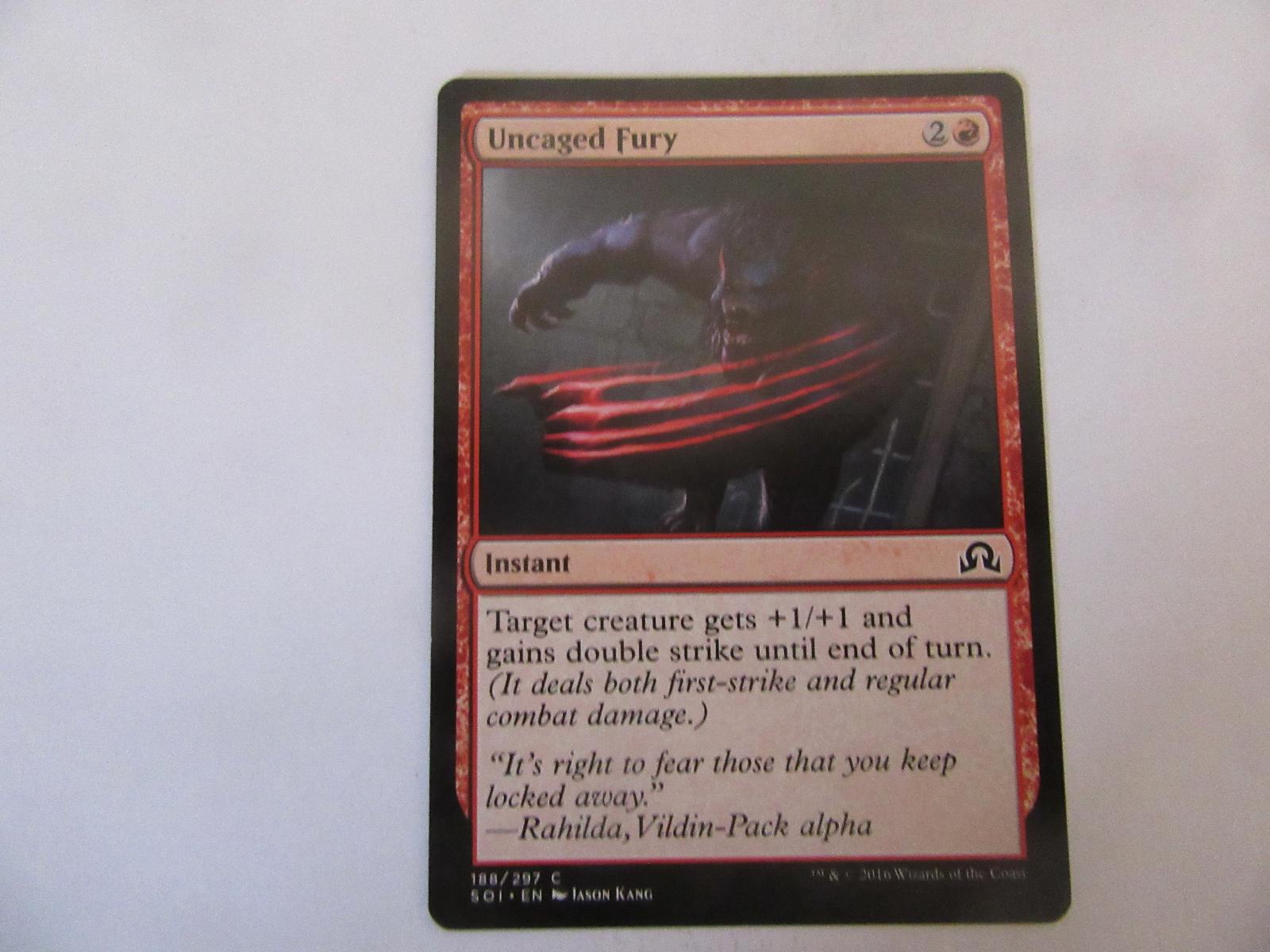Uncaged Fury 188 Shadows over Innistrad NM