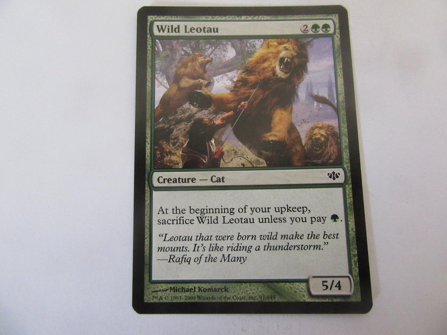 Wild Leotau 97 Conflux NM