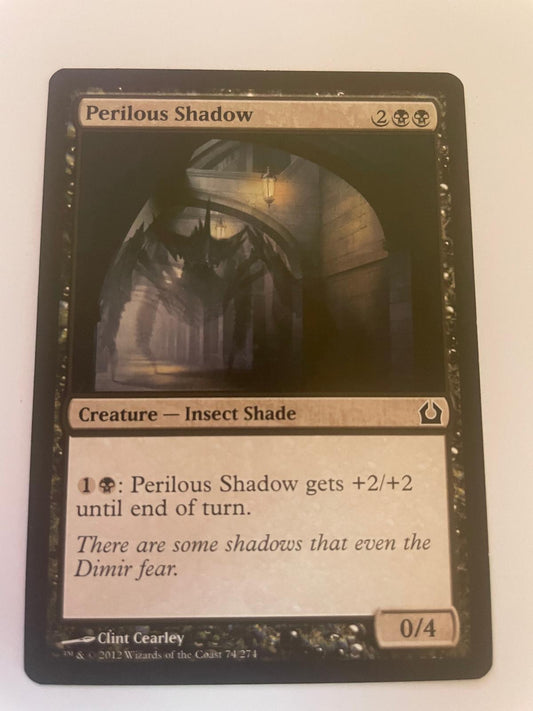 Perilous Shadow 74 Common Return to Ravnica Magic: The Gathering Near Mint