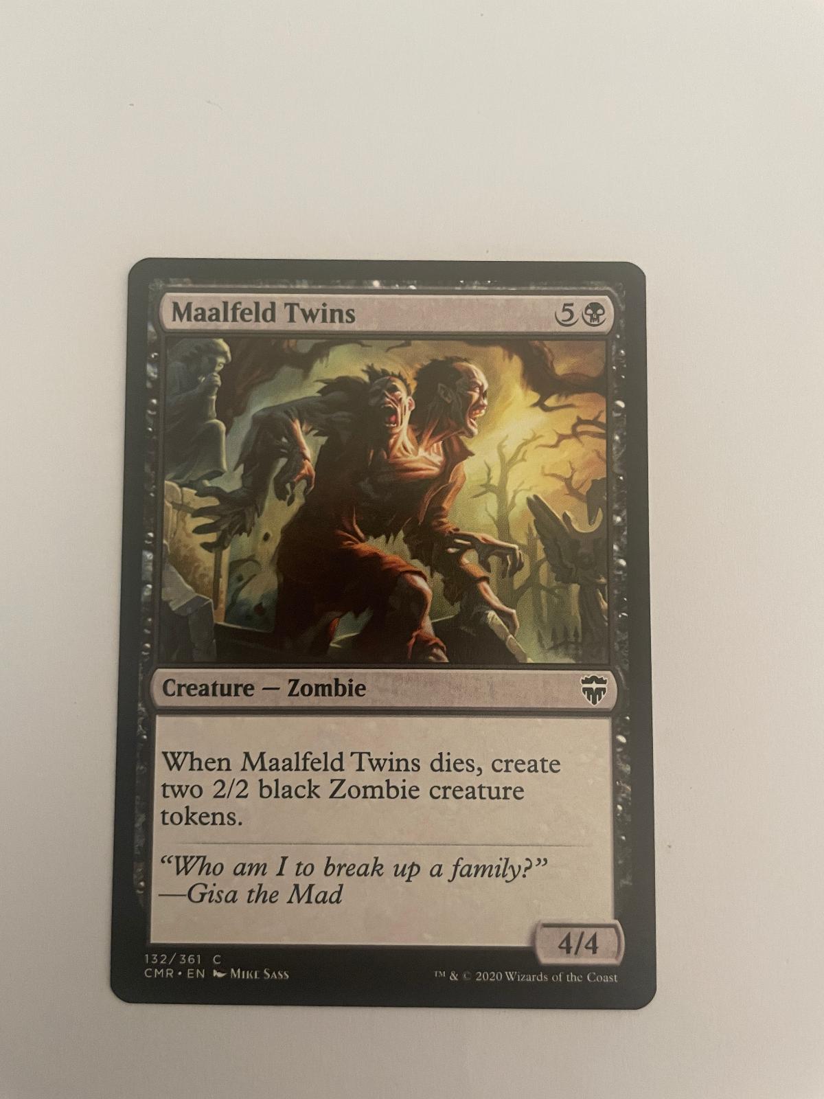 Maalfeld Twins 132 Commander Legends CMR NM